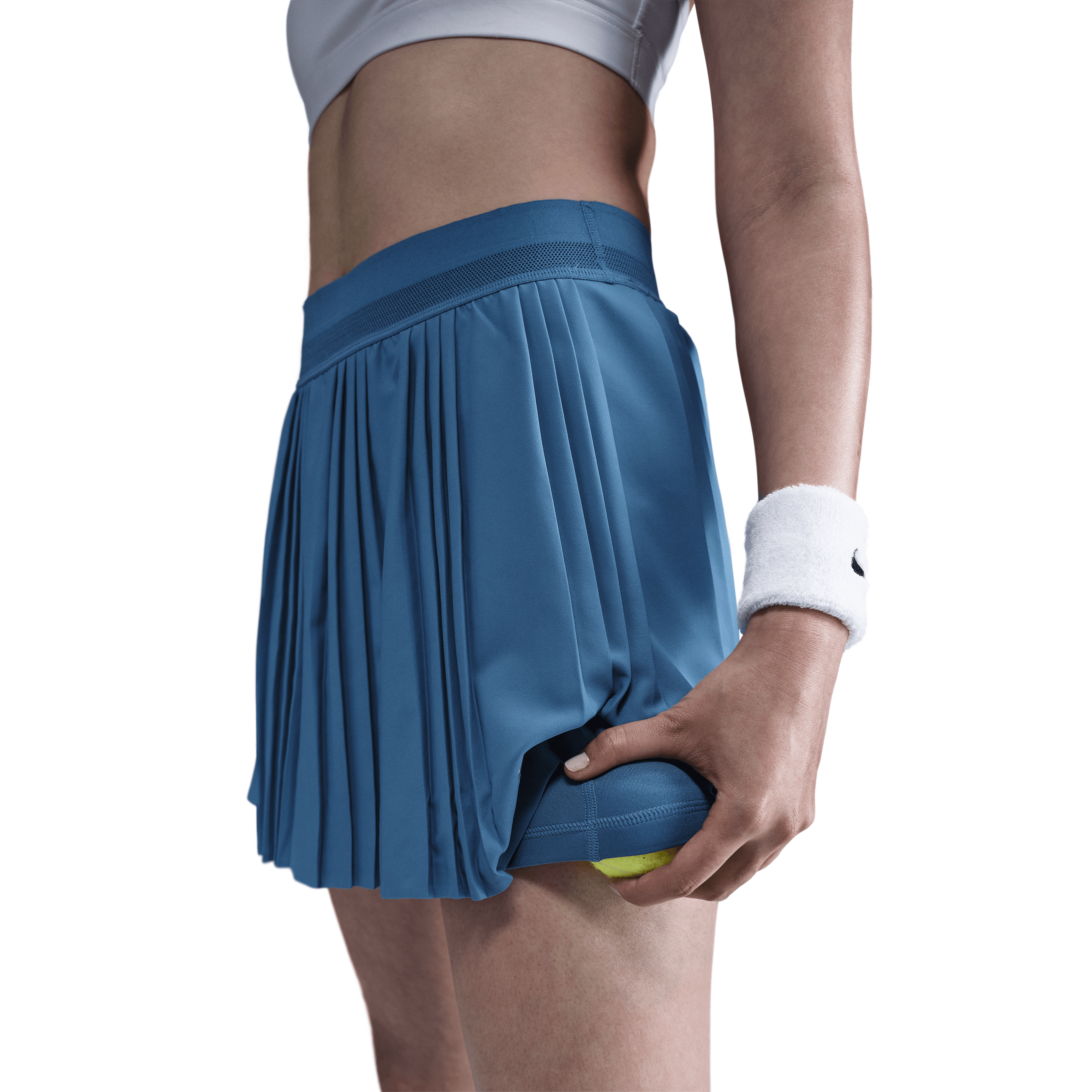 NikeCourt Ace Advantage Yüksek Belli Pileli Kadın Tenis Eteği