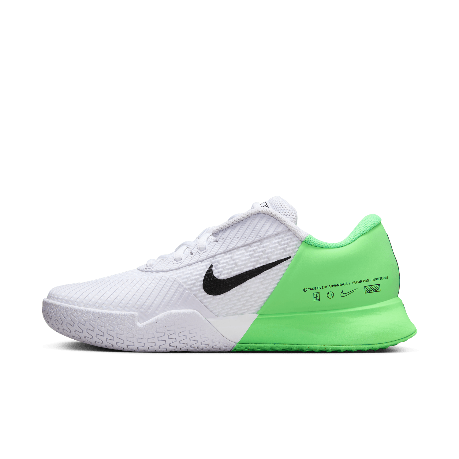 NikeCourt Air Zoom Vapor Pro 2 Sert Zemin Kadın Tenis Ayakkabısı