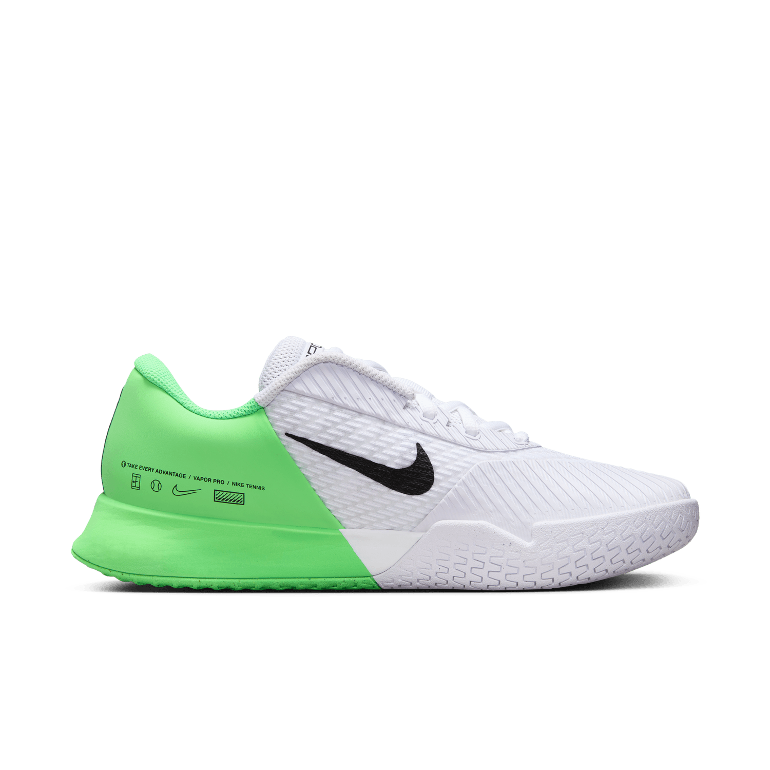 NikeCourt Air Zoom Vapor Pro 2 Sert Zemin Kadın Tenis Ayakkabısı