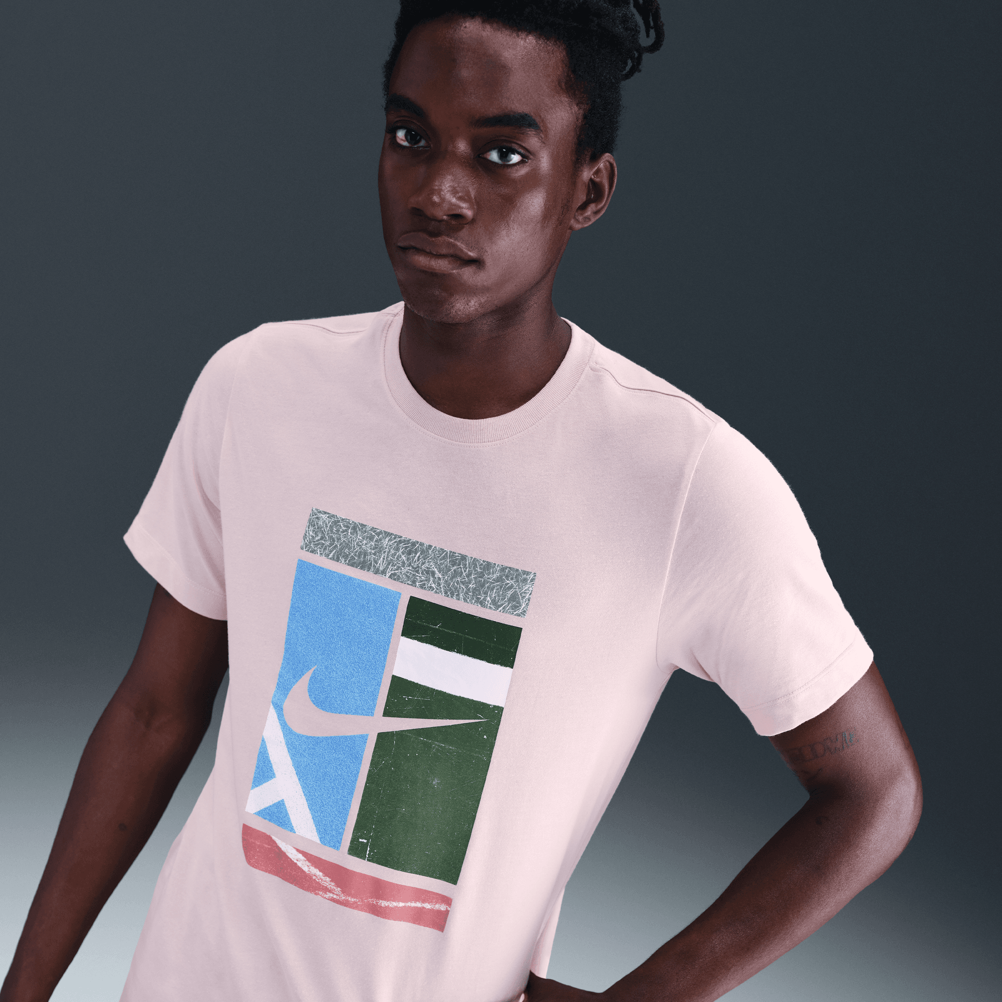 NikeCourt  Dri-FIT Erkek Tişörtü