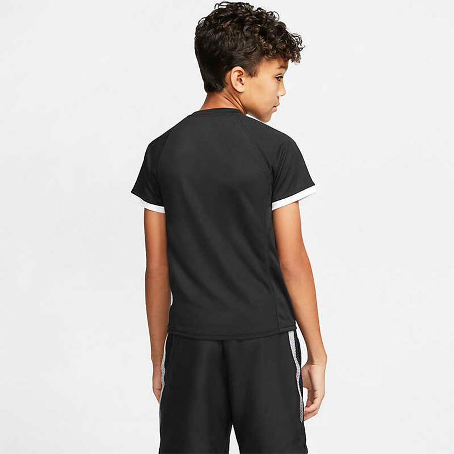 NikeCourt Dri-FIT Genç Erkek Çocuk Tenis Tişörtü