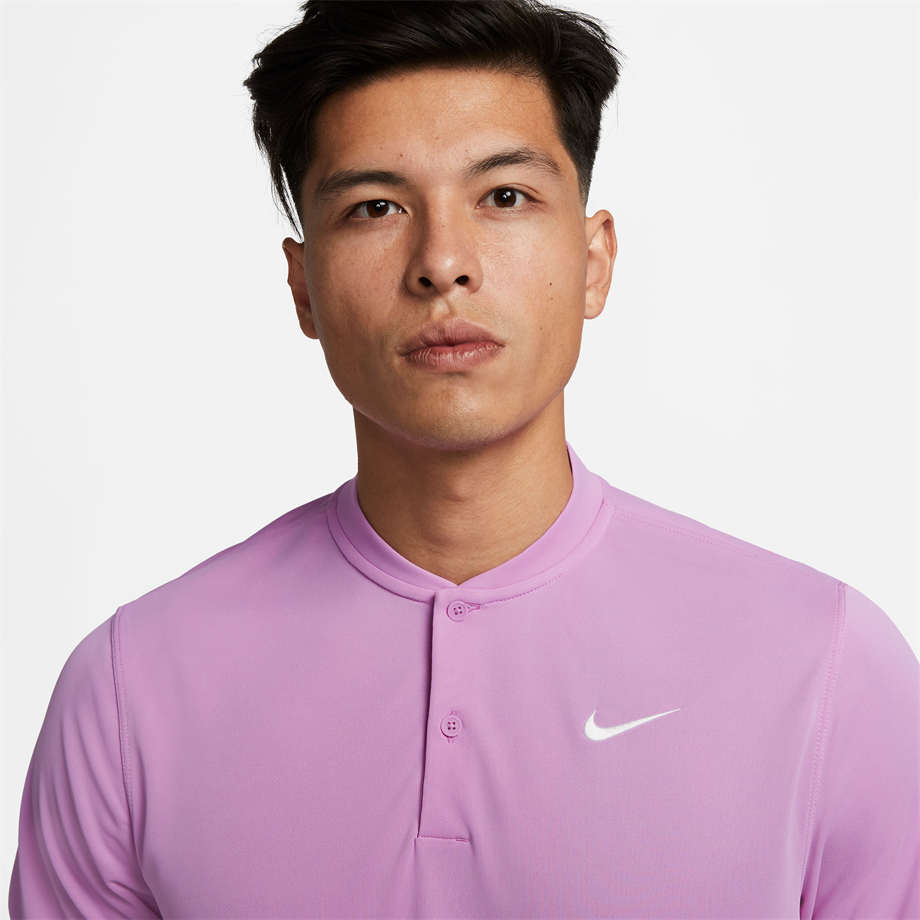 NikeCourt Dri-FIT Polo Blade Solid Erkek Polo Yaka Tişört