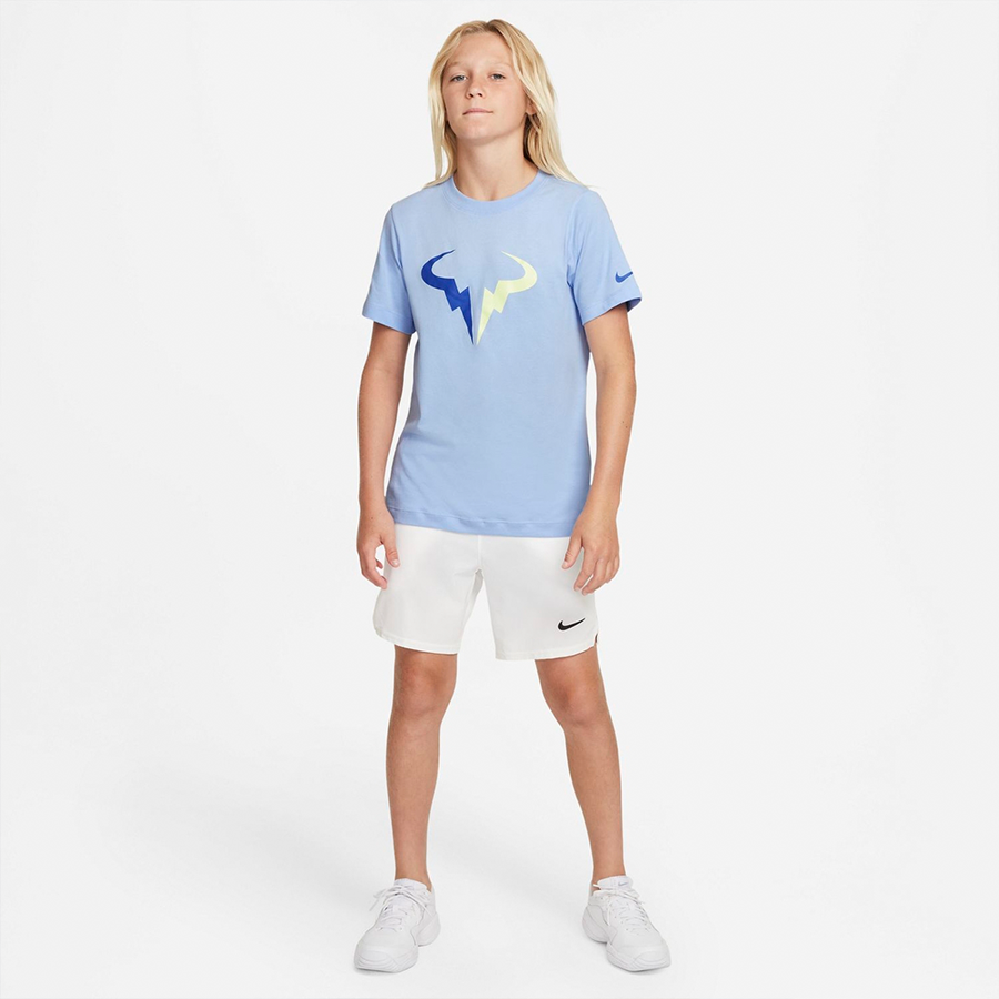 NikeCourt Dri-FIT Rafa Genç Erkek Çocuk Tenis Tişörtü