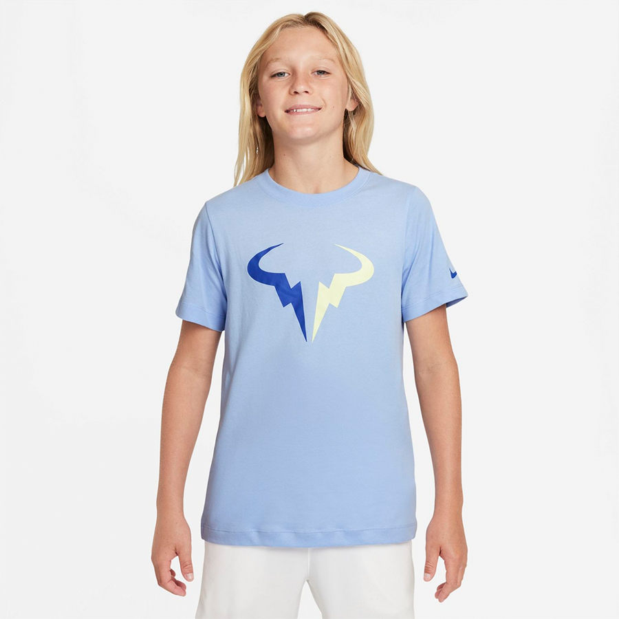 NikeCourt Dri-FIT Rafa Genç Erkek Çocuk Tenis Tişörtü