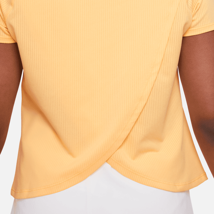 NikeCourt Dri-FIT Victory Genç Kız Çocuk Kısa Kollu Tenis Üstü