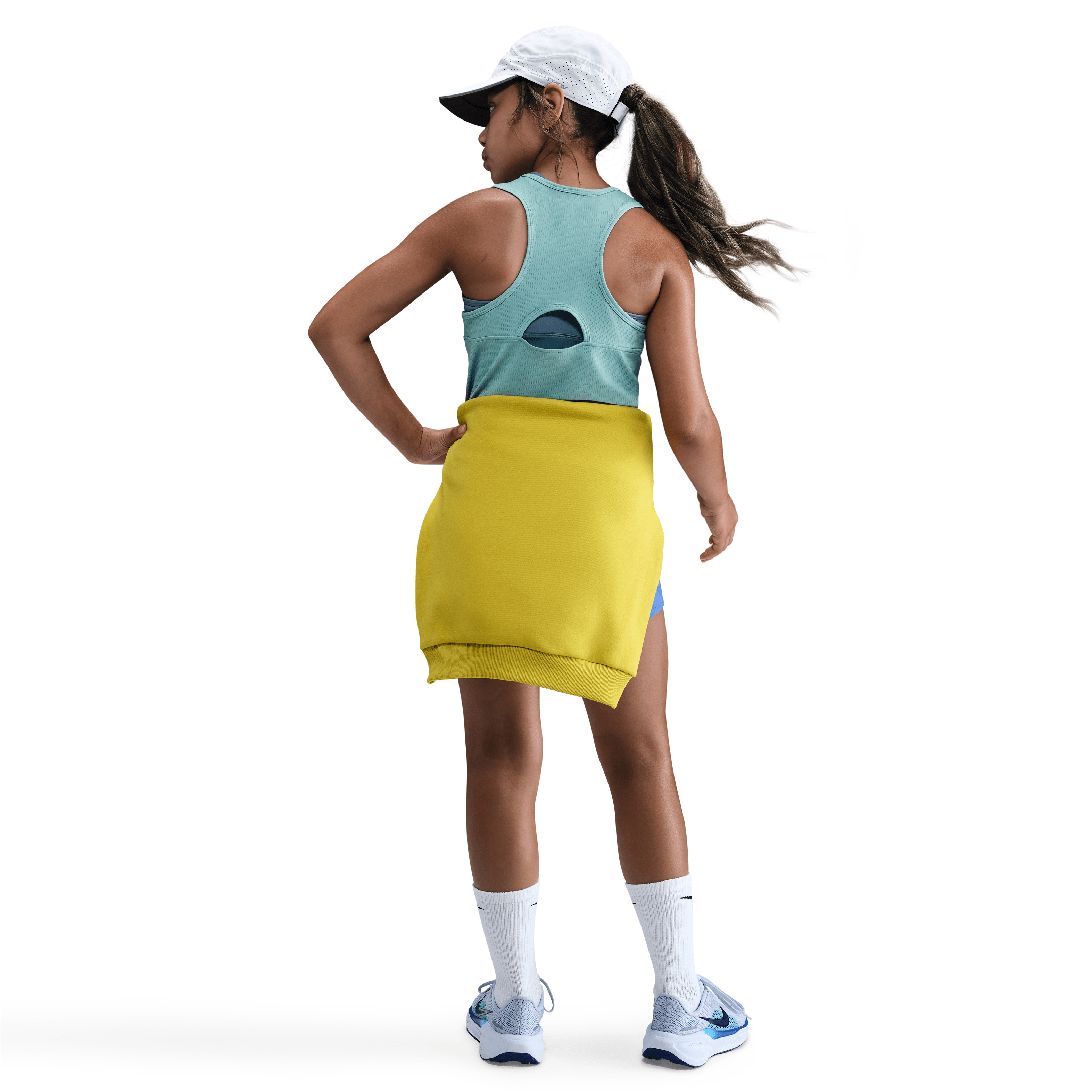 NikeCourt Dri-FIT Victory Genç Kız Çocuk Tenis Üstü