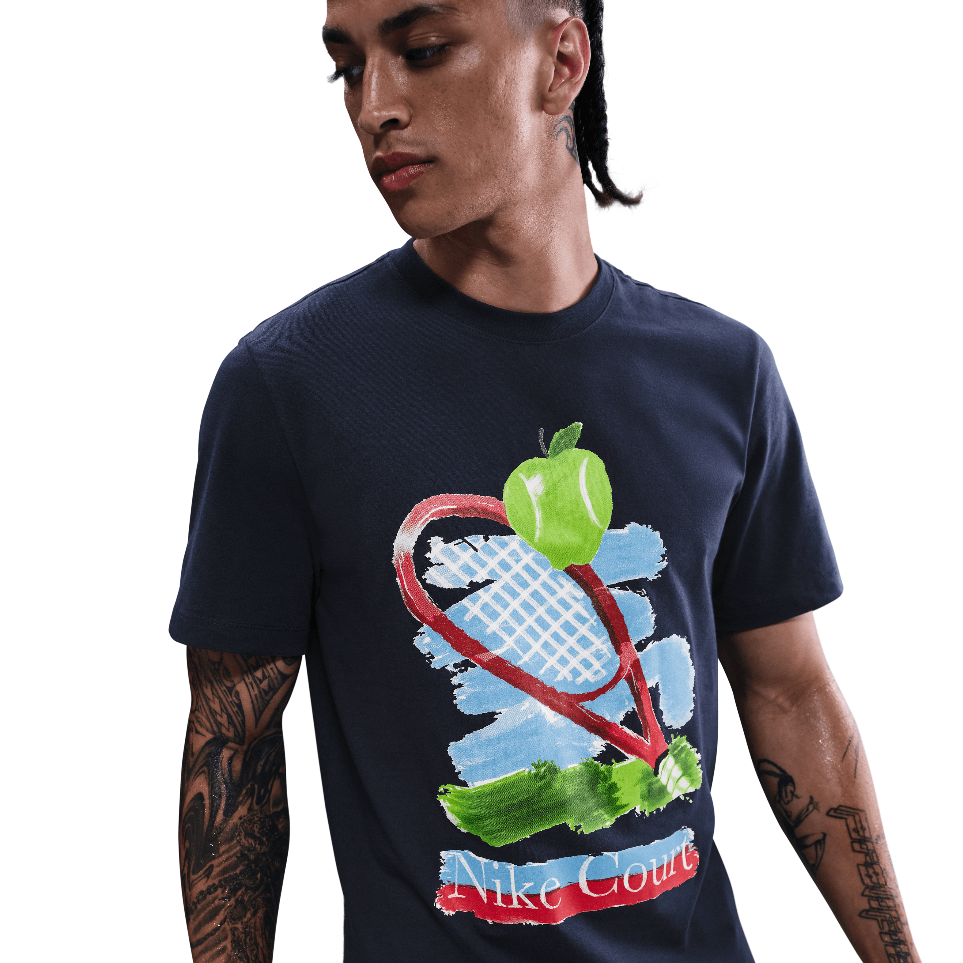NikeCourt Erkek Tenis Tişörtü