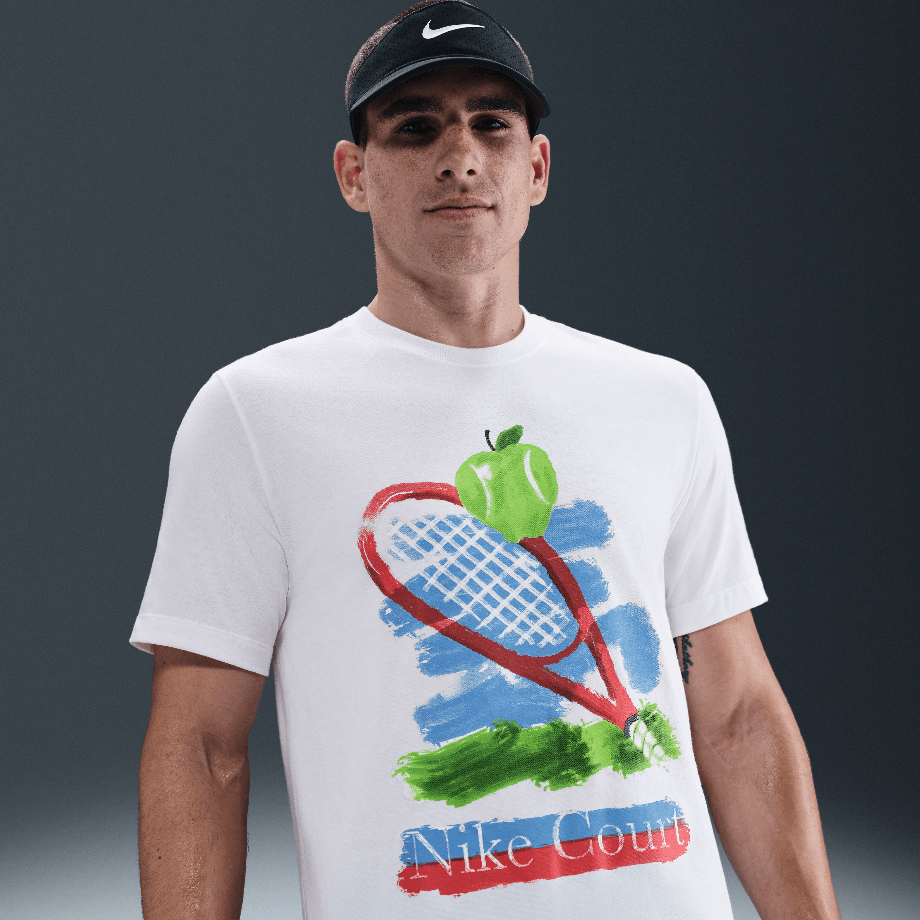 NikeCourt Erkek Tenis Tişörtü