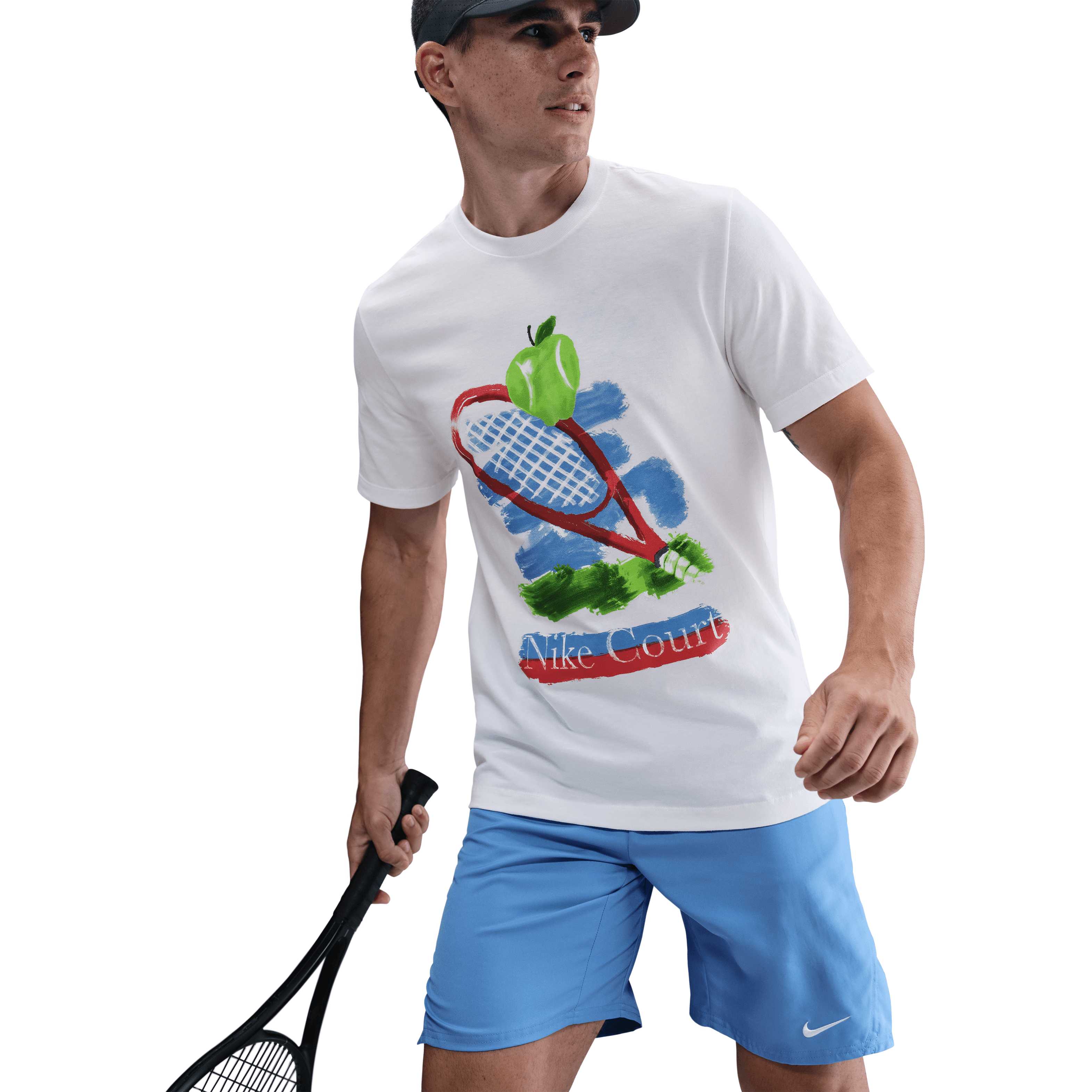 NikeCourt Erkek Tenis Tişörtü
