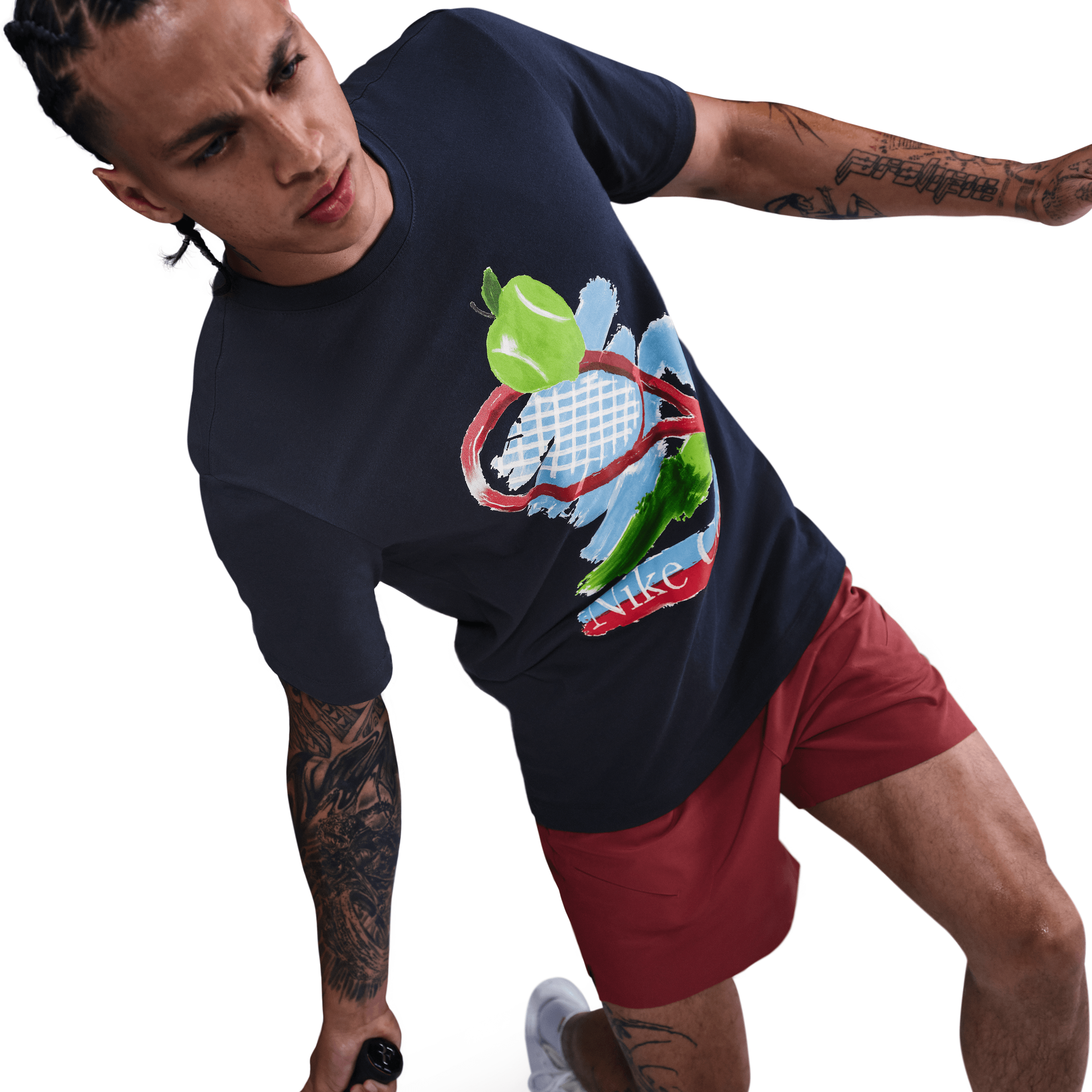 NikeCourt Erkek Tenis Tişörtü