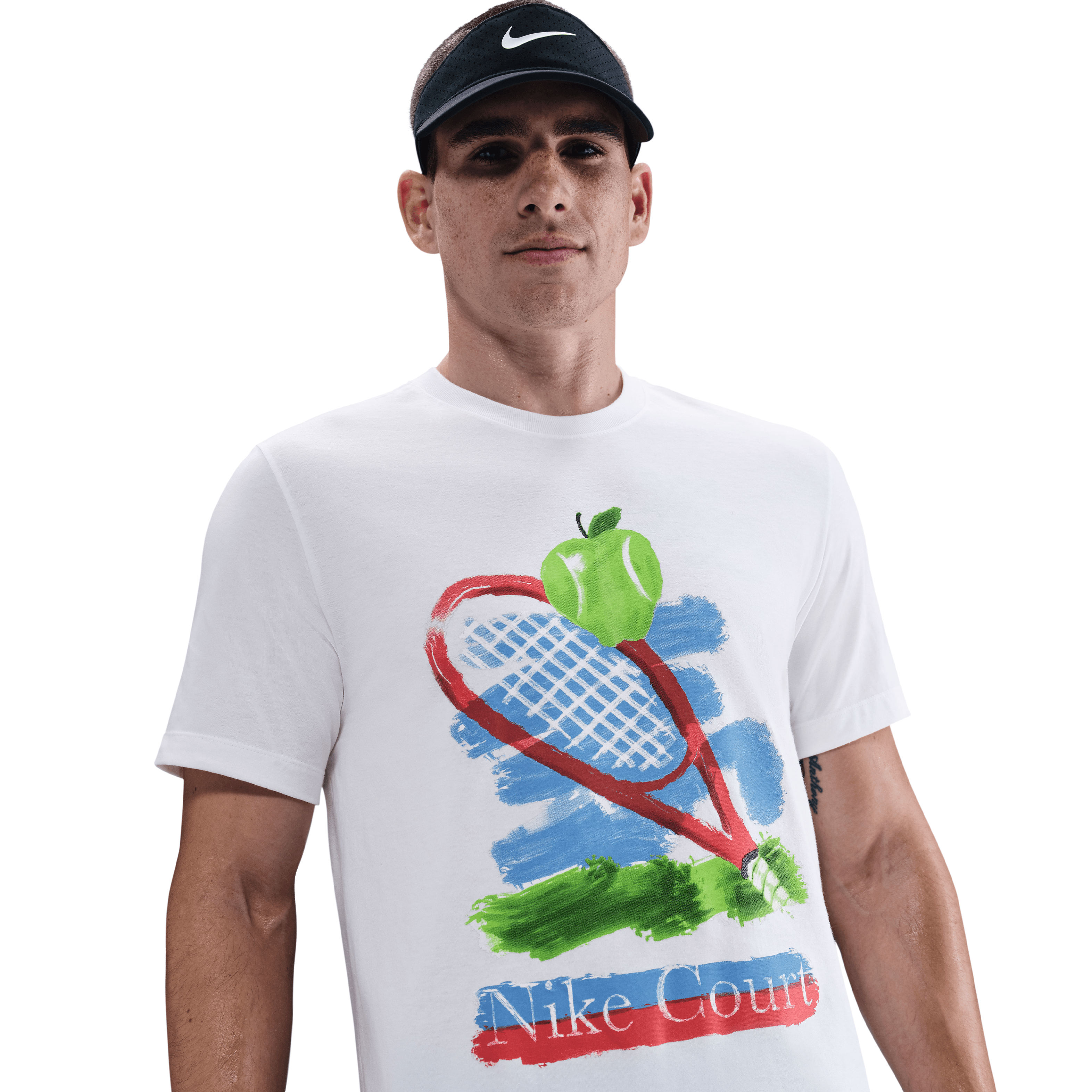 NikeCourt Erkek Tenis Tişörtü