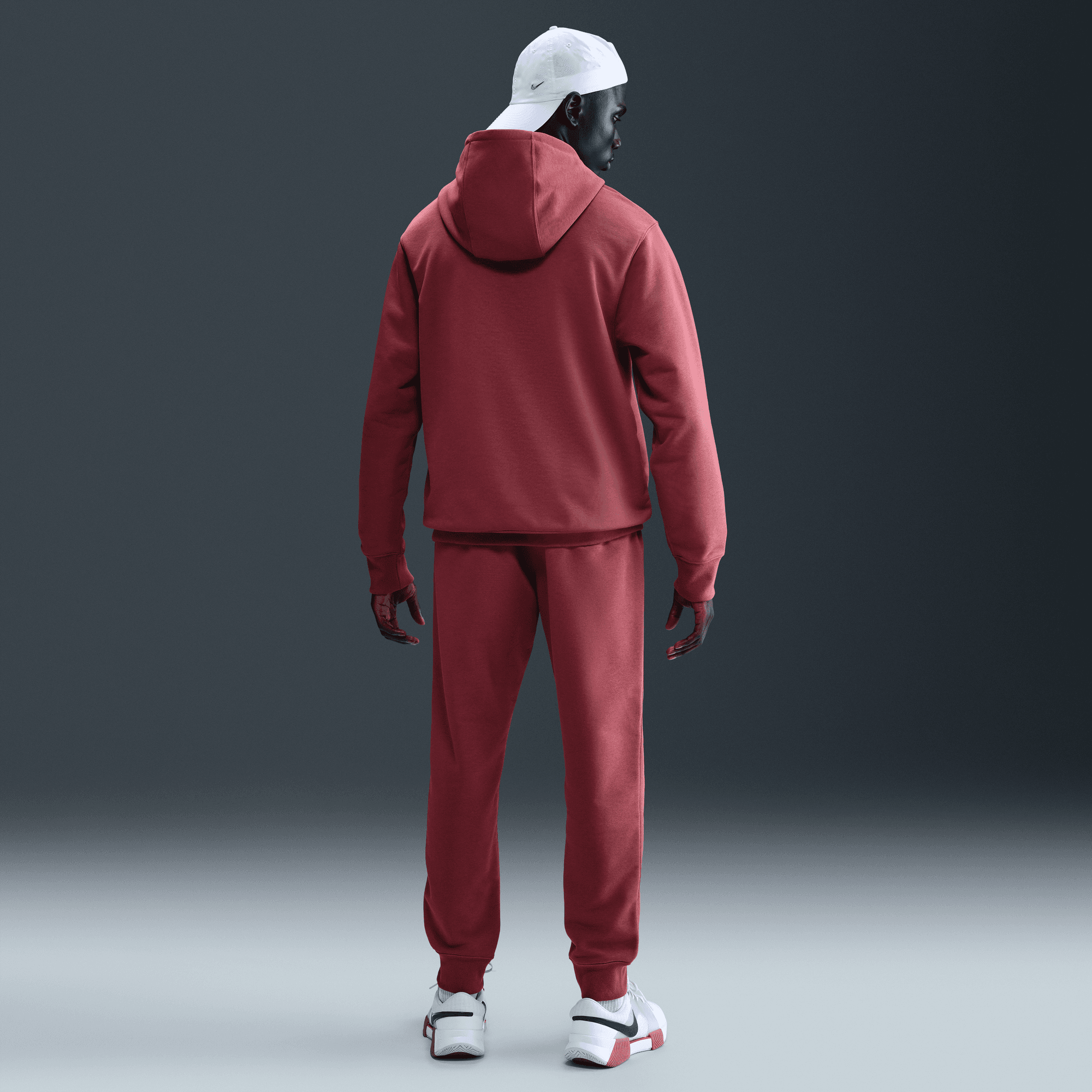 NikeCourt Heritage Dri-FIT Fransız Havlu Kumaşı Erkek Kapüşonlu Tenis Sweatshirt'ü