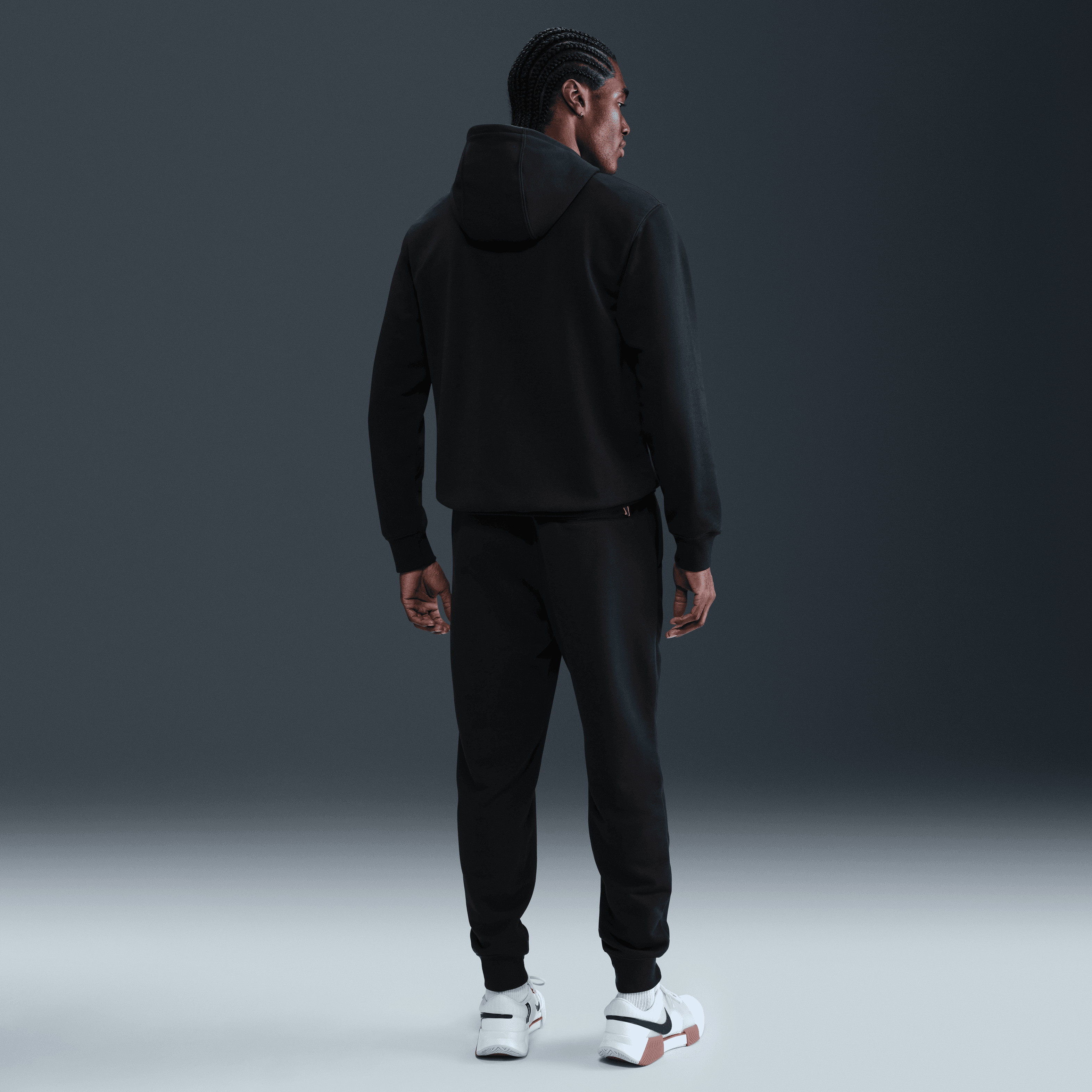 NikeCourt Heritage Dri-FIT Fransız Havlu Kumaşı Erkek Kapüşonlu Tenis Sweatshirt'ü