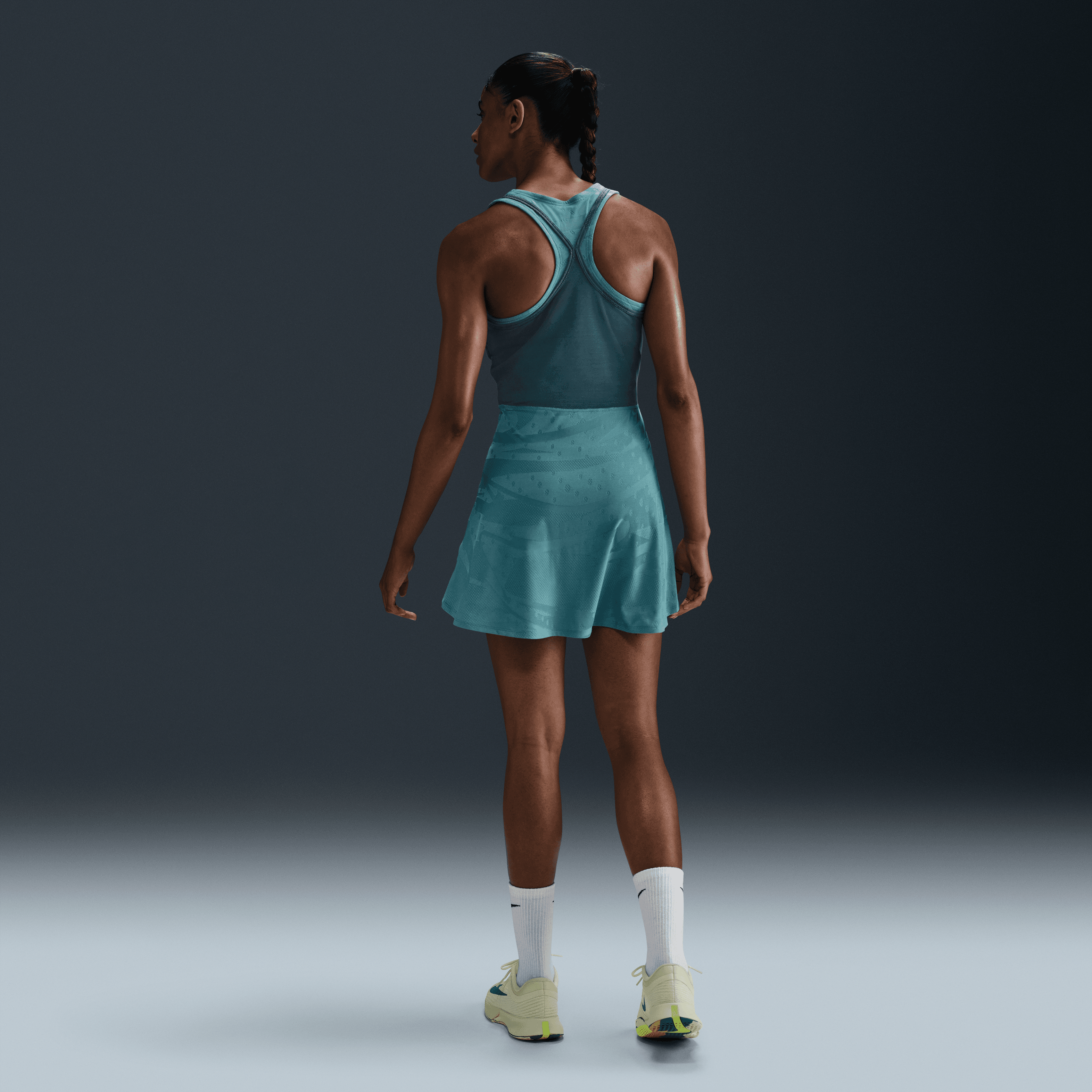 NikeCourt Slam Dri-FIT Kadın Tenis Elbisesi