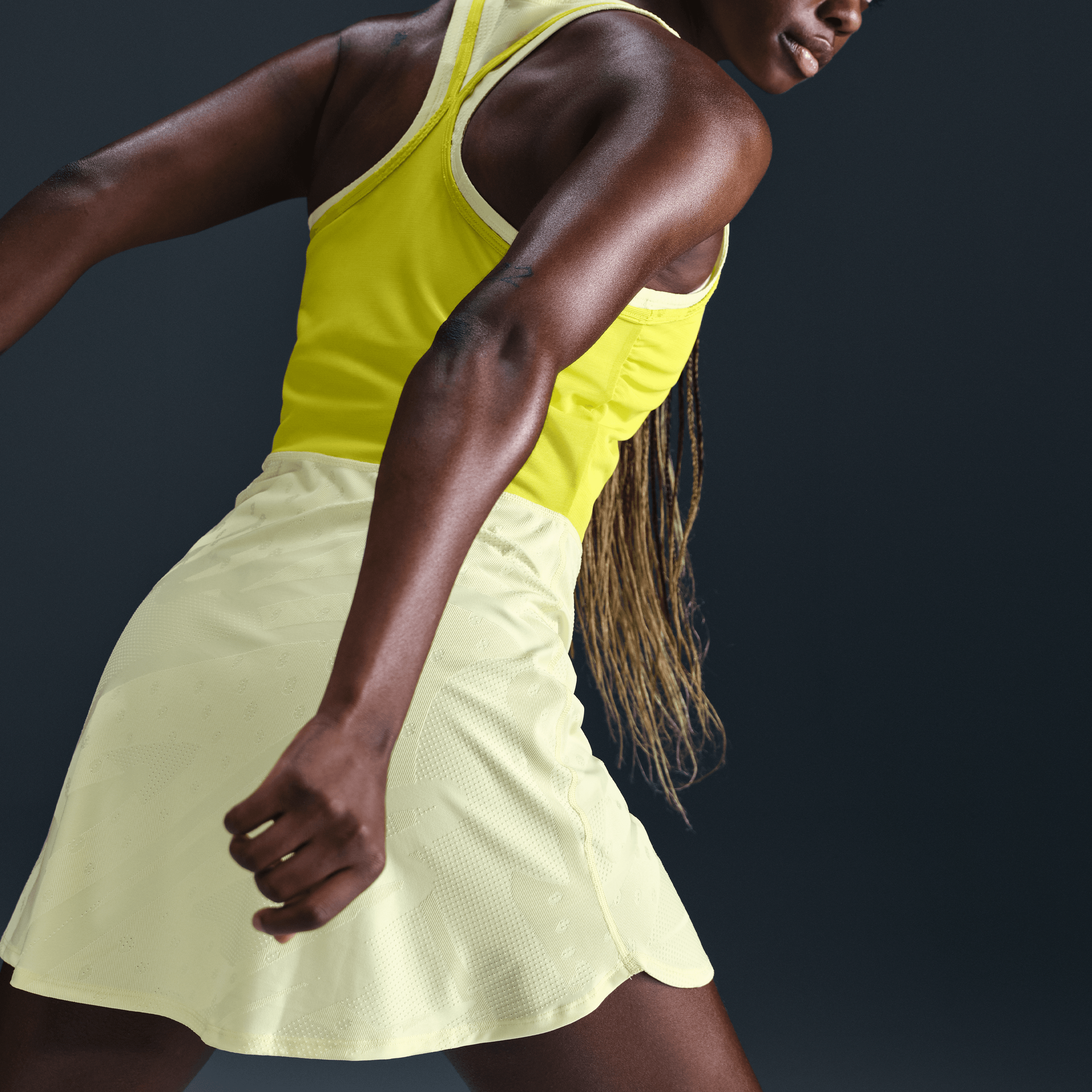 NikeCourt Slam Dri-FIT Kadın Tenis Elbisesi