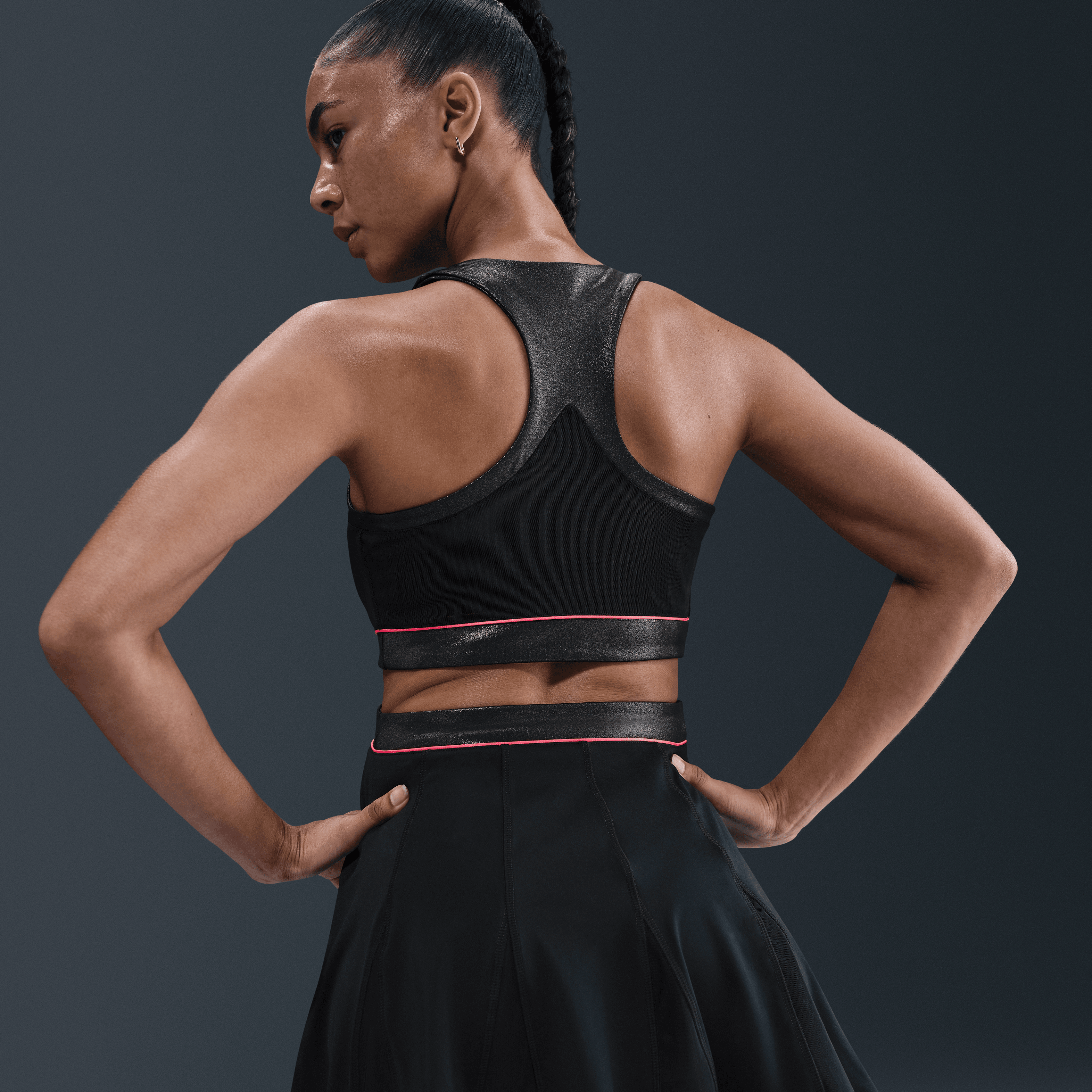 NikeCourt Slam Dri-FIT Kadın Tenis Elbisesi