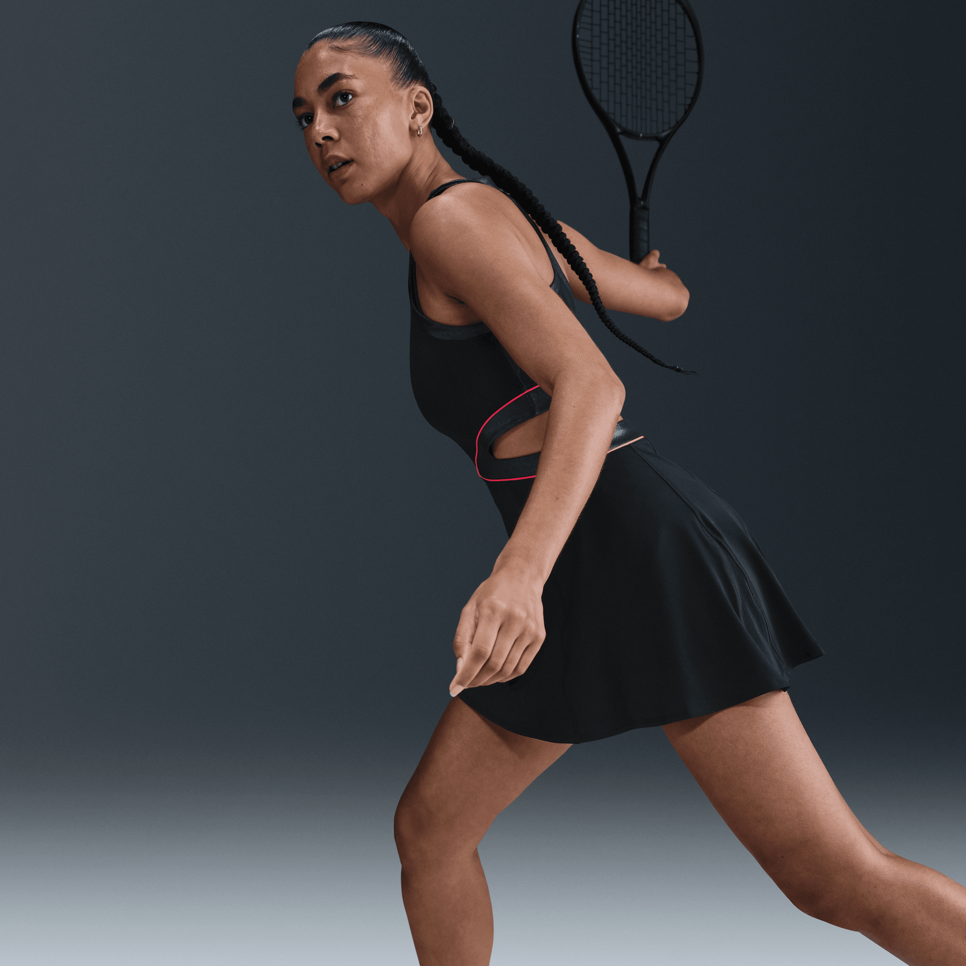 NikeCourt Slam Dri-FIT Kadın Tenis Elbisesi