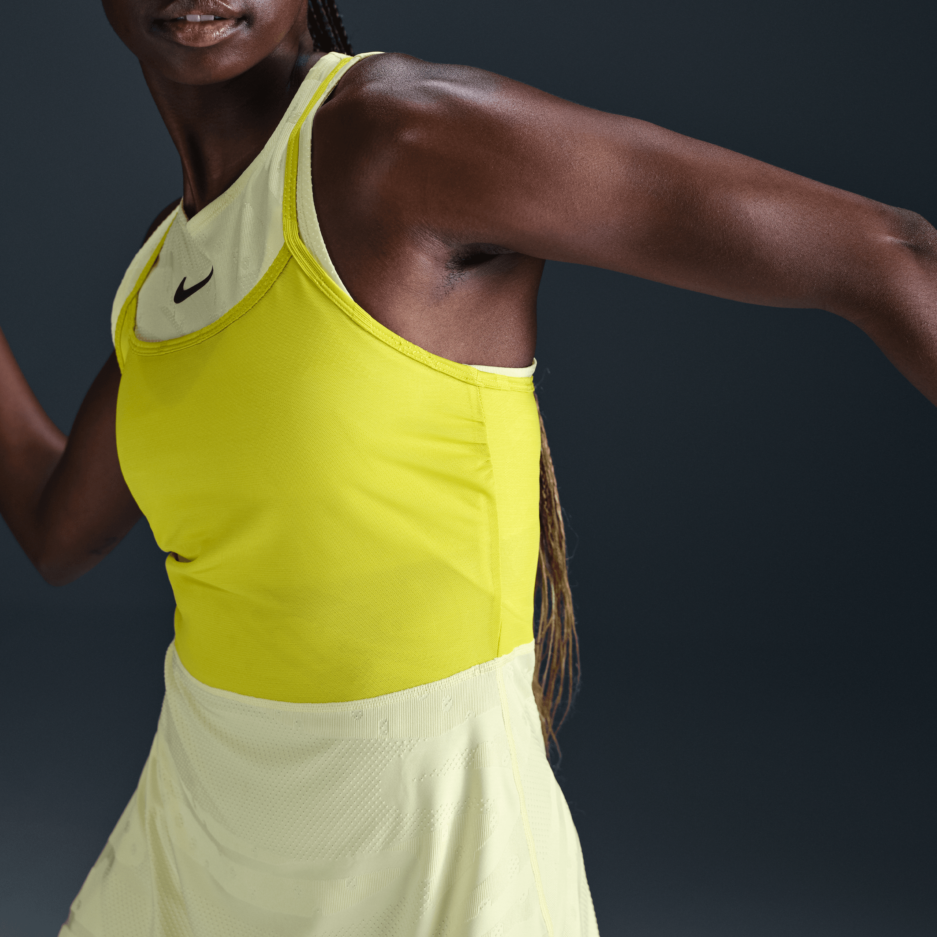 NikeCourt Slam Dri-FIT Kadın Tenis Elbisesi