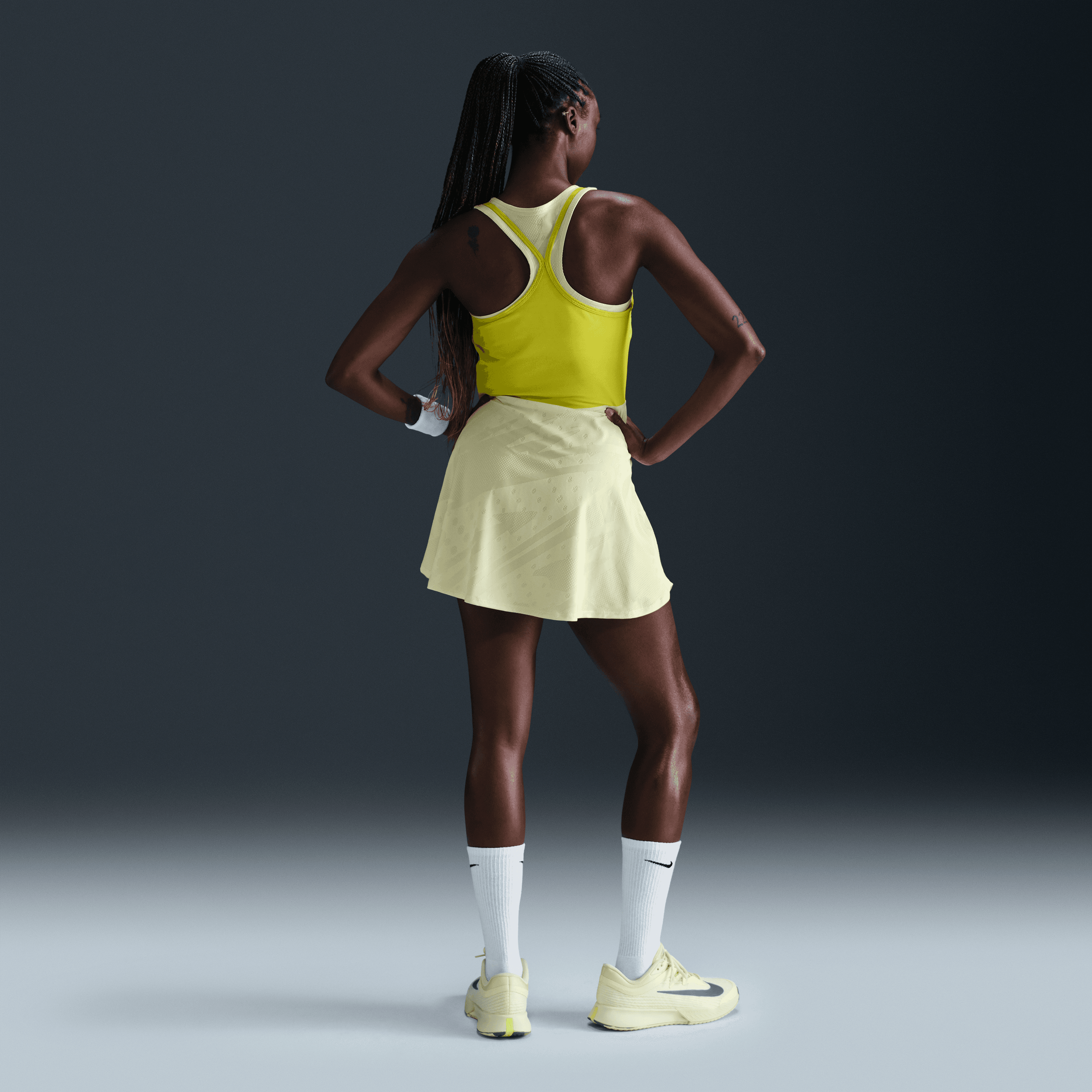 NikeCourt Slam Dri-FIT Kadın Tenis Elbisesi