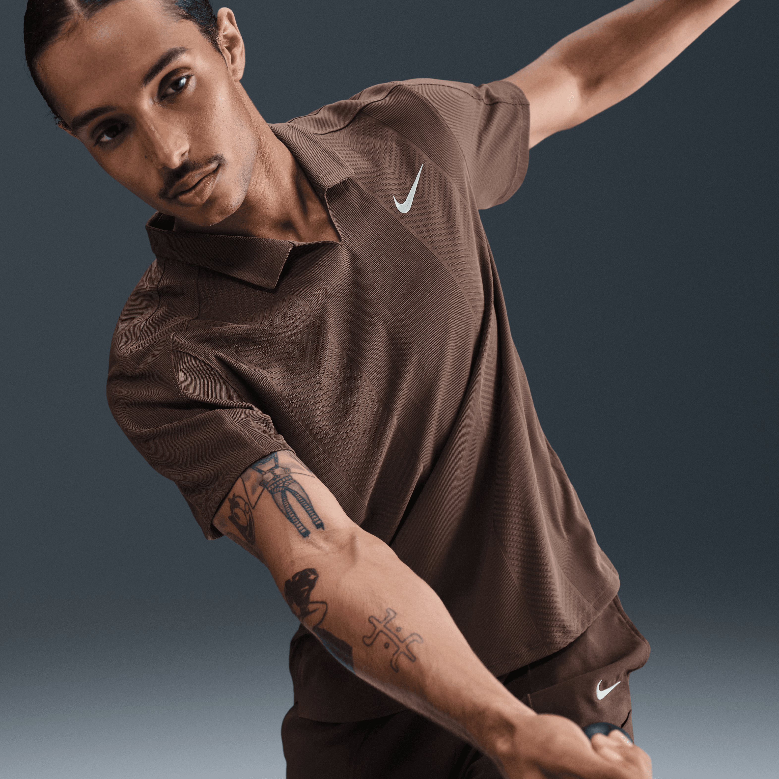 NikeCourt Slam Men's Dri-FIT ADV Tennis Polo