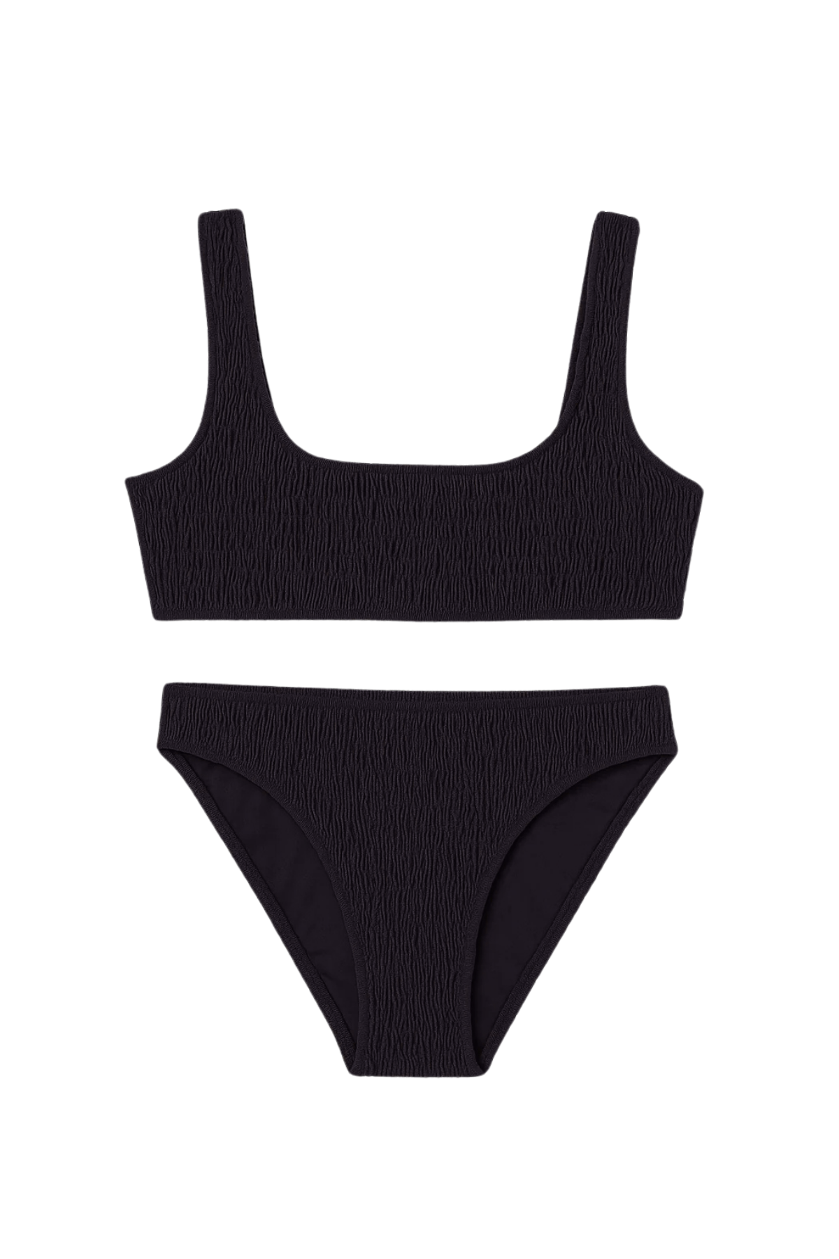 Kadın Lemon Party Gipeli Bikini Takımı Siyah