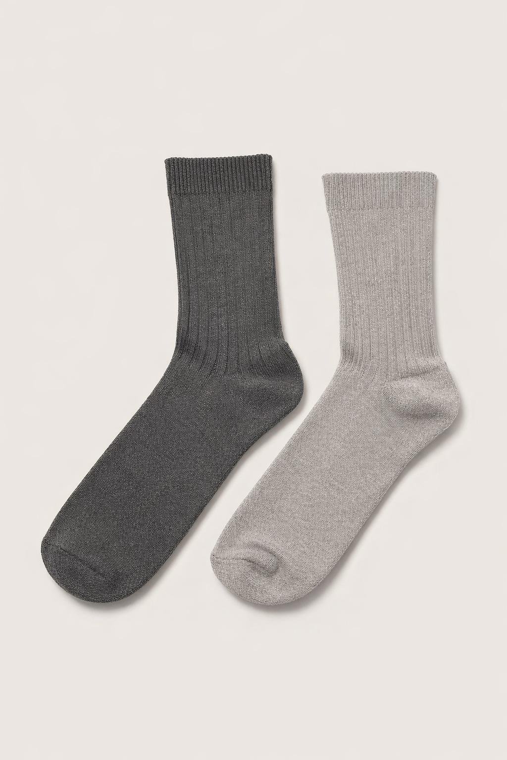 22501G3045 2PCK BASIC KADIN SOKET ÇORAP Lacivert