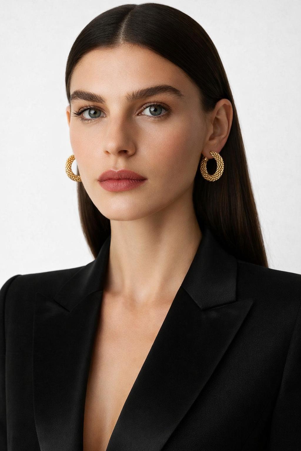 22505G2099 HALKA KÜPE Desenli