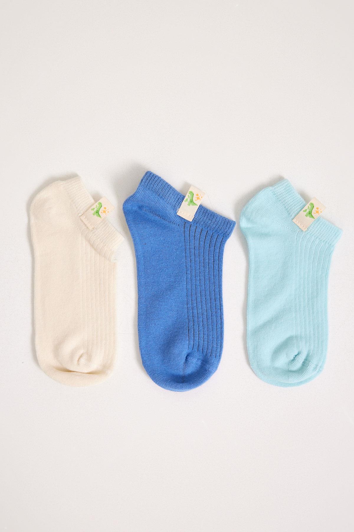 3-Pack Summer Love Boys Ankle Socks
