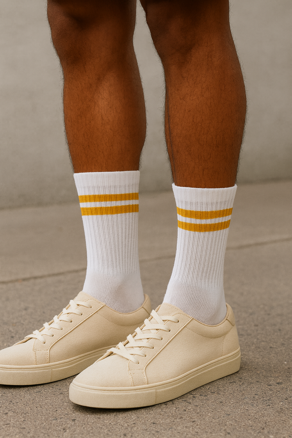 Havlu Taban Çizgili Erkek Soket Çorap