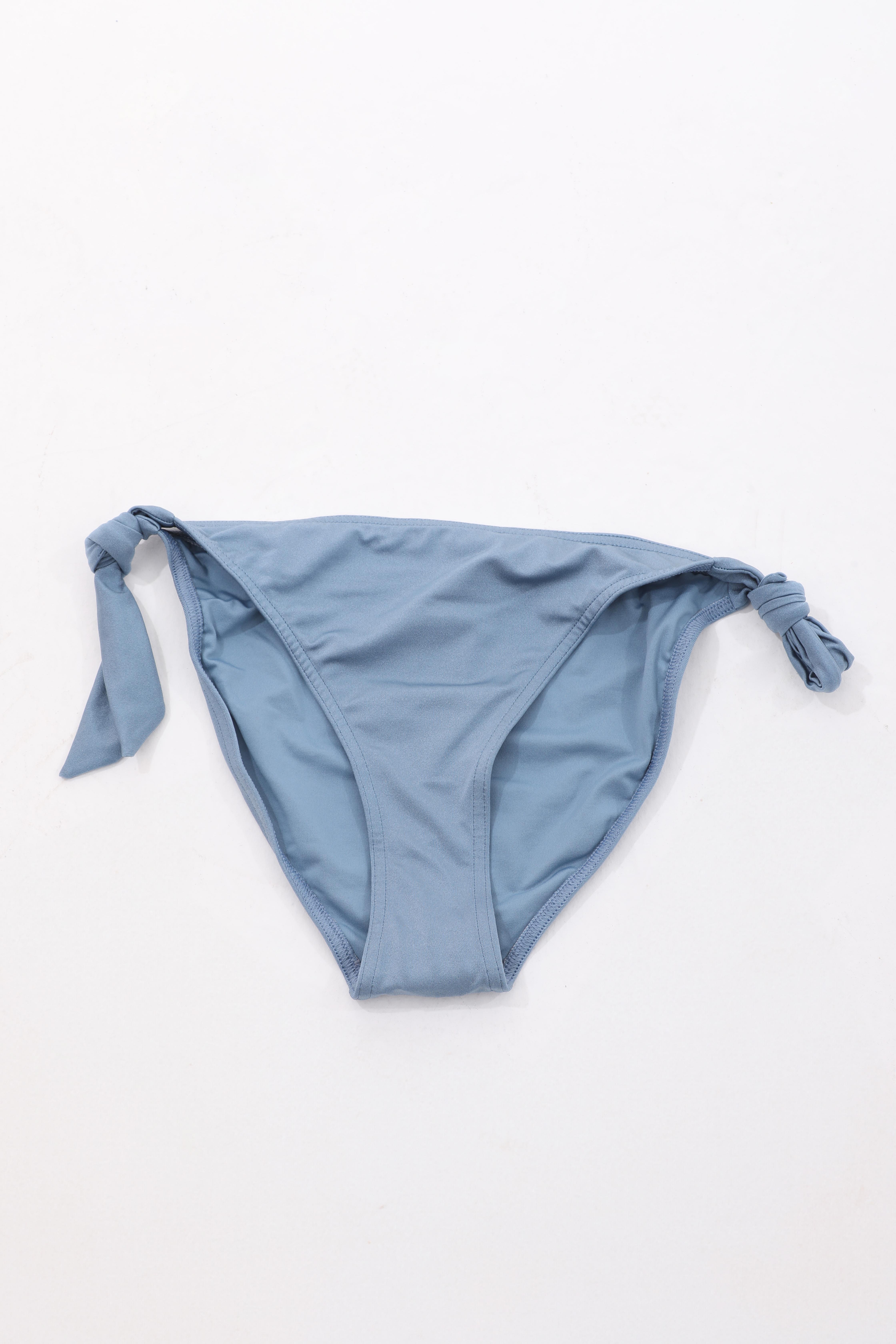 Kadın Gümüş Renkli Bağlamalı Bikini Altı