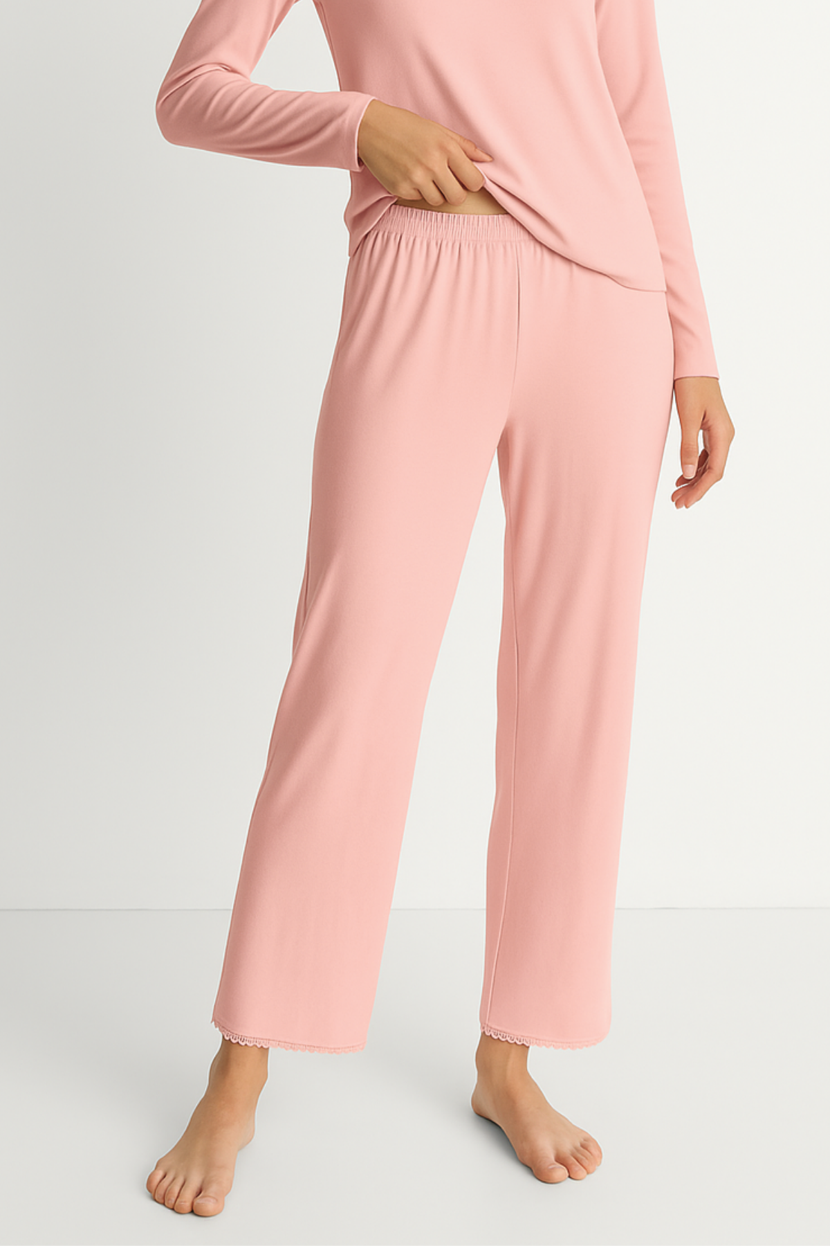Kadın Silver Pijama Altı Pembe