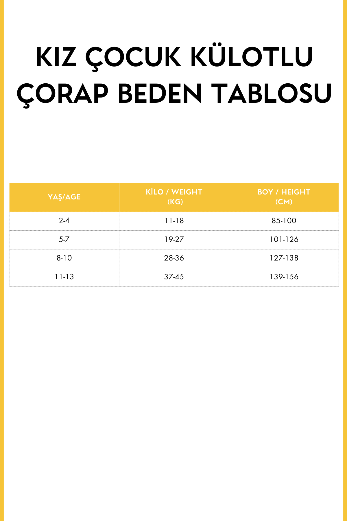 Pamuklu Çocuk Tayt Pantolon Siyah