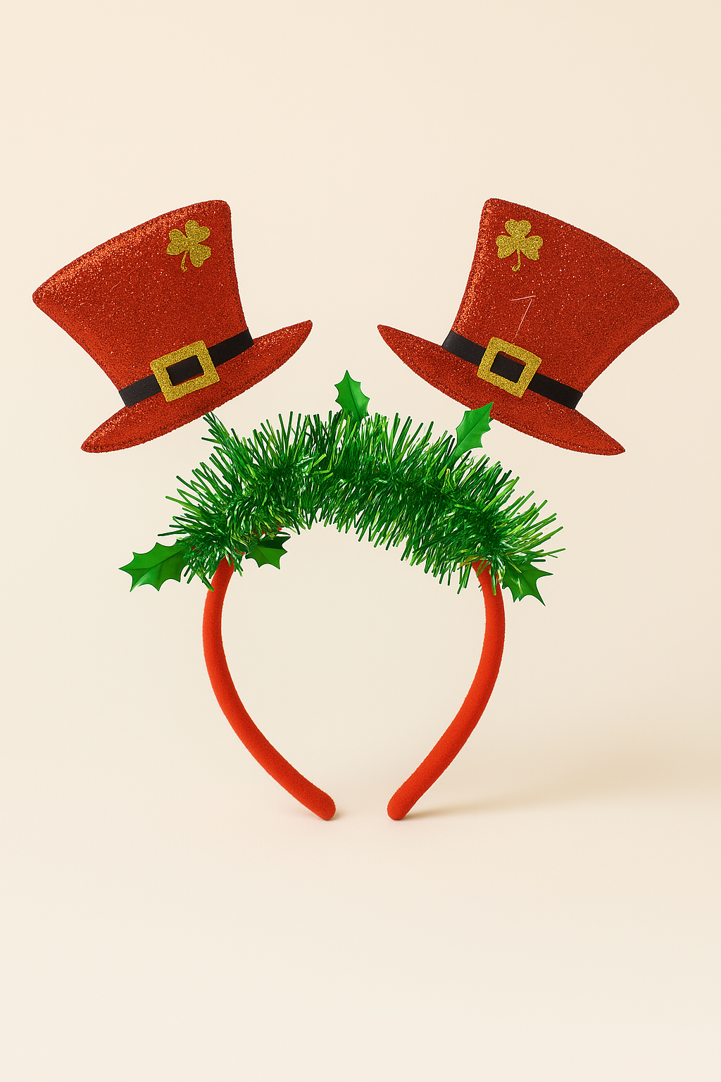 Işıklı Şapka Aksesuarlı Yılbaşı Taç