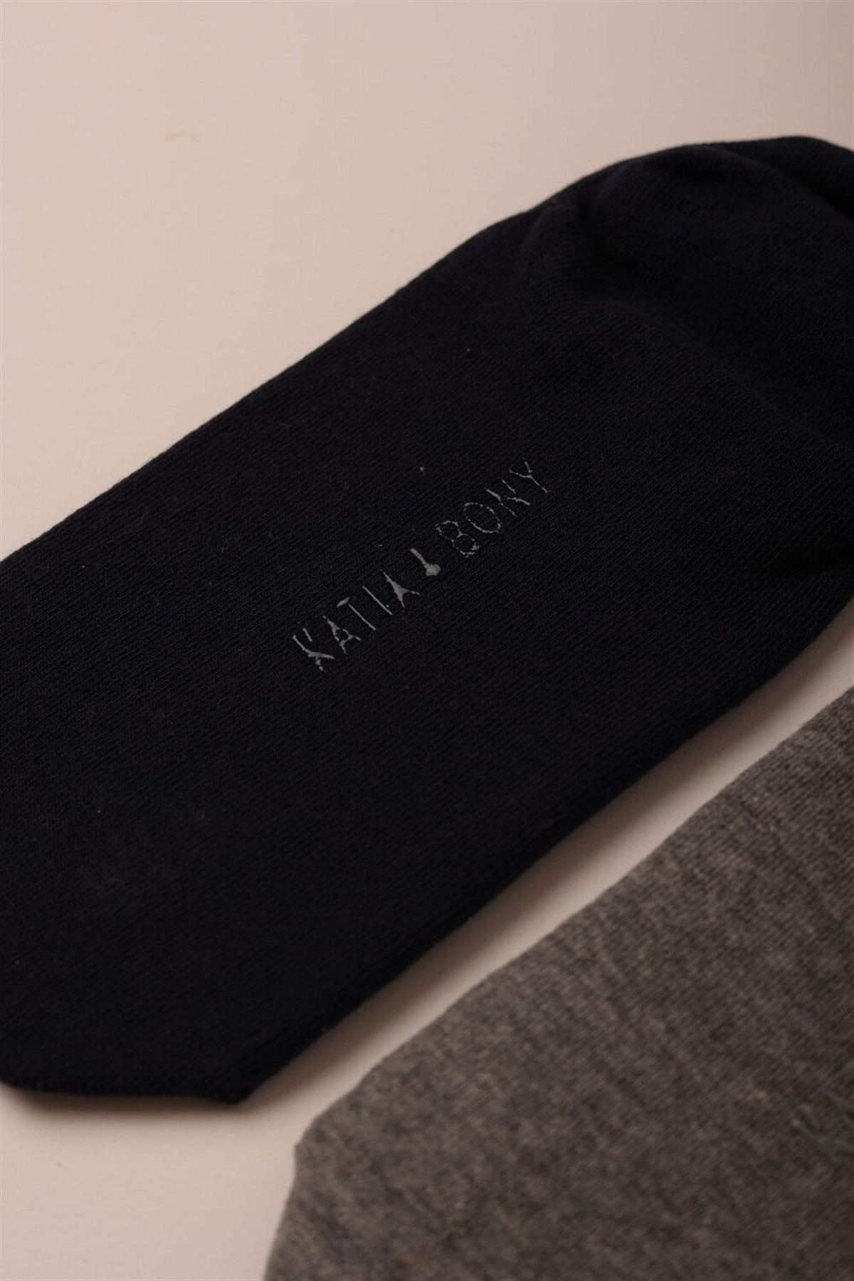 12201M4012 3PCK SUPER SLEEPY MEN STEP SOCKS-Beyaz/Lacivert/GREY
