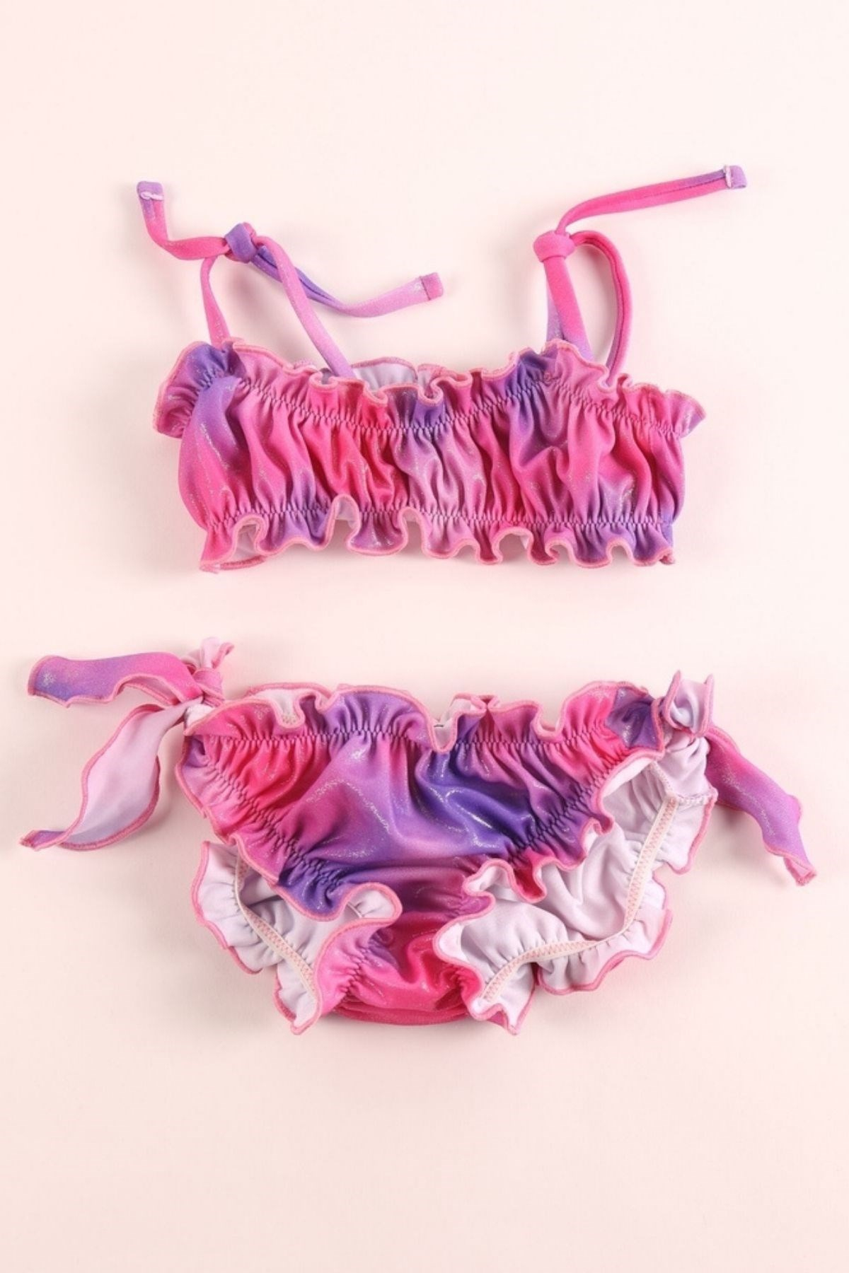 12206K2020 UNICORN  KIZ ÇOCUK BİKİNİ TK.-PURPLE