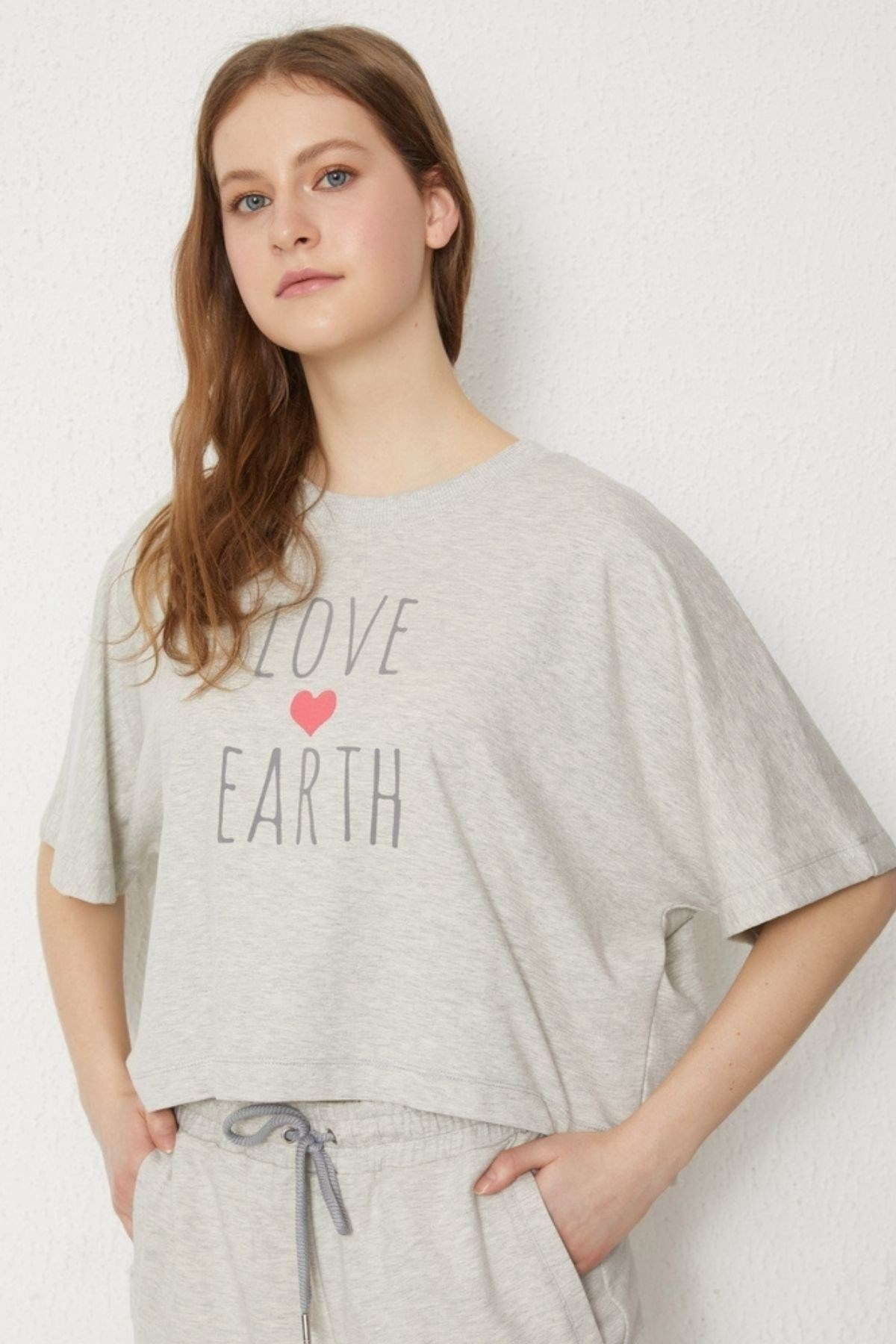 12210W3022 SOFT  KADIN TSHIRT-
