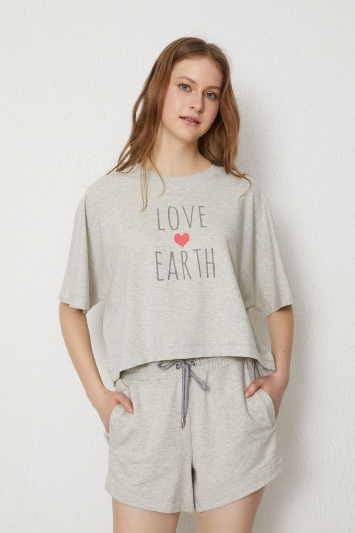 12210W3022 SOFT  KADIN TSHIRT-