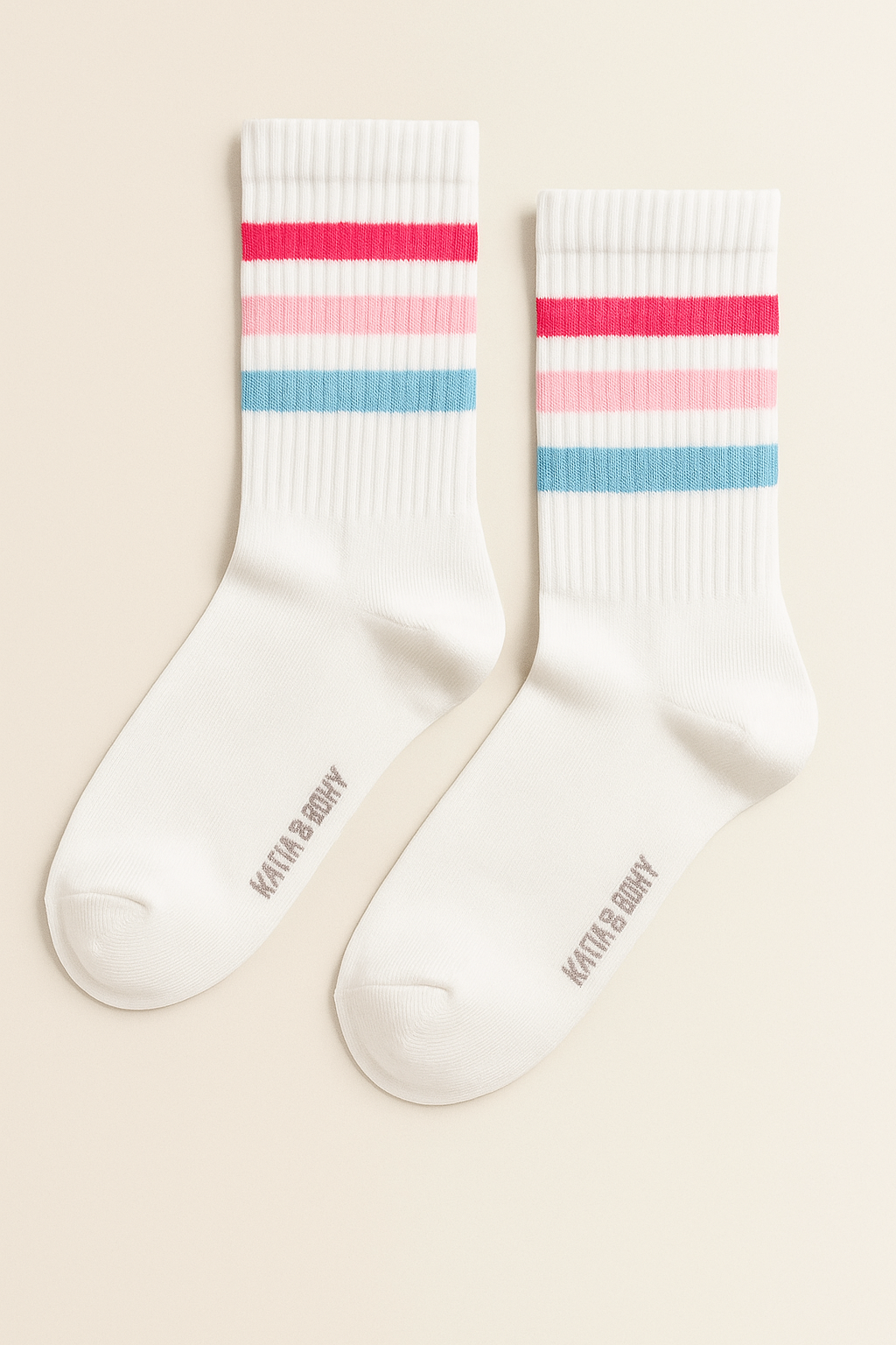 12401G2044 KIZ ÇOCUK ÇİZGLİ SOKET ÇORAP