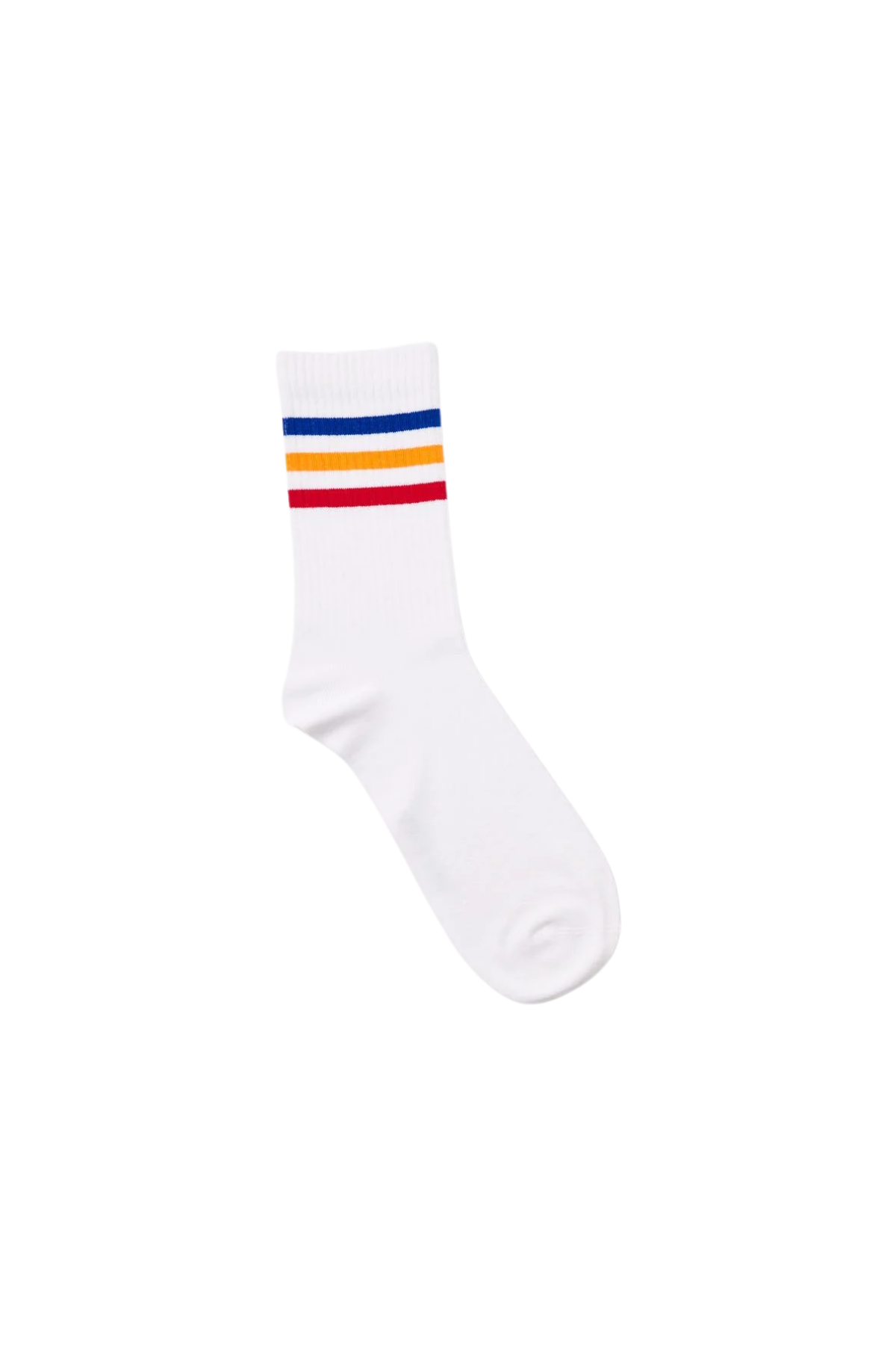 12401G2202 UNISEX BİLEK ÇİZGİLİ SOKET ÇORAP