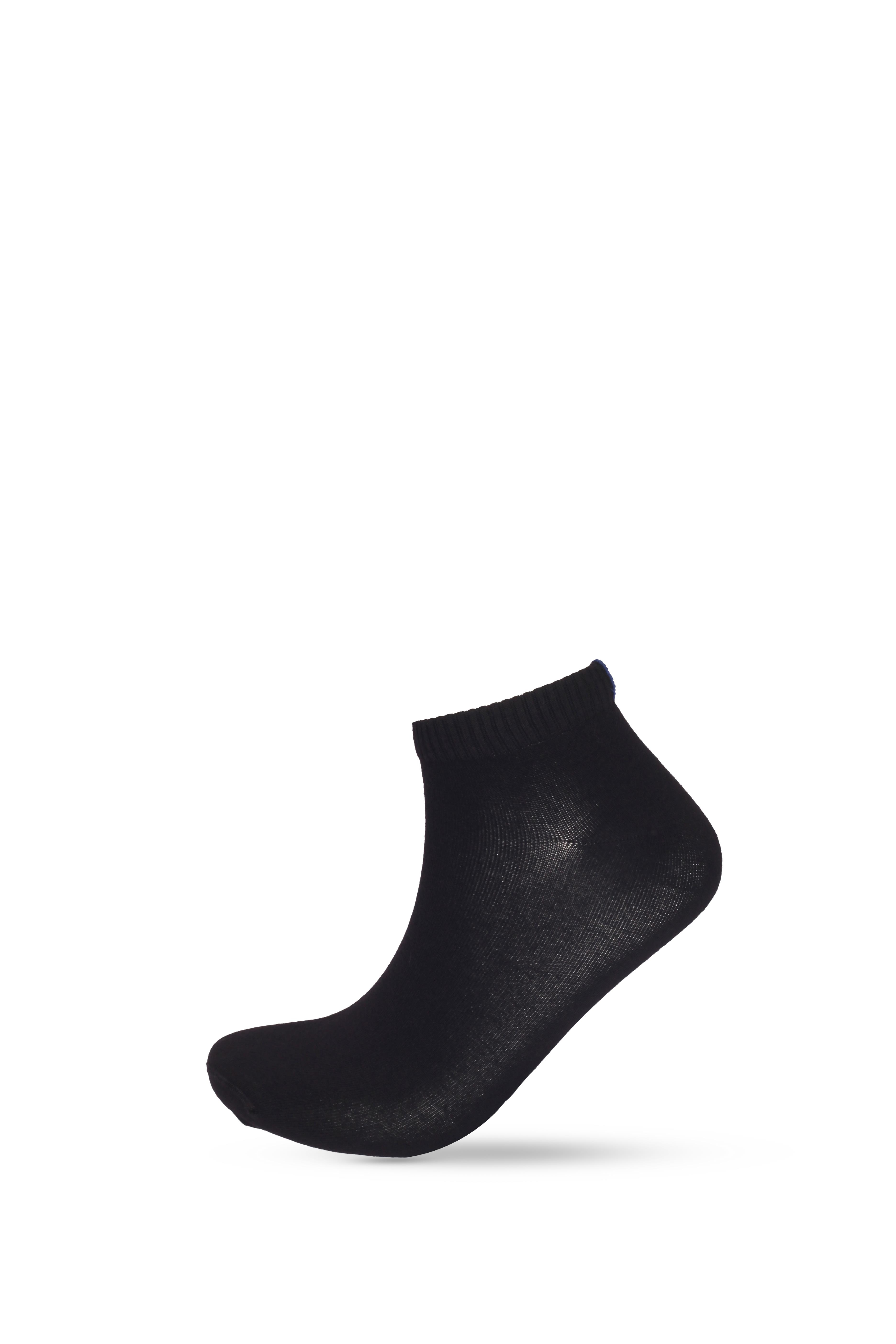 12401G2203 ERKEK 2 Lİ PCK STEP ÇORAP SİYAH
