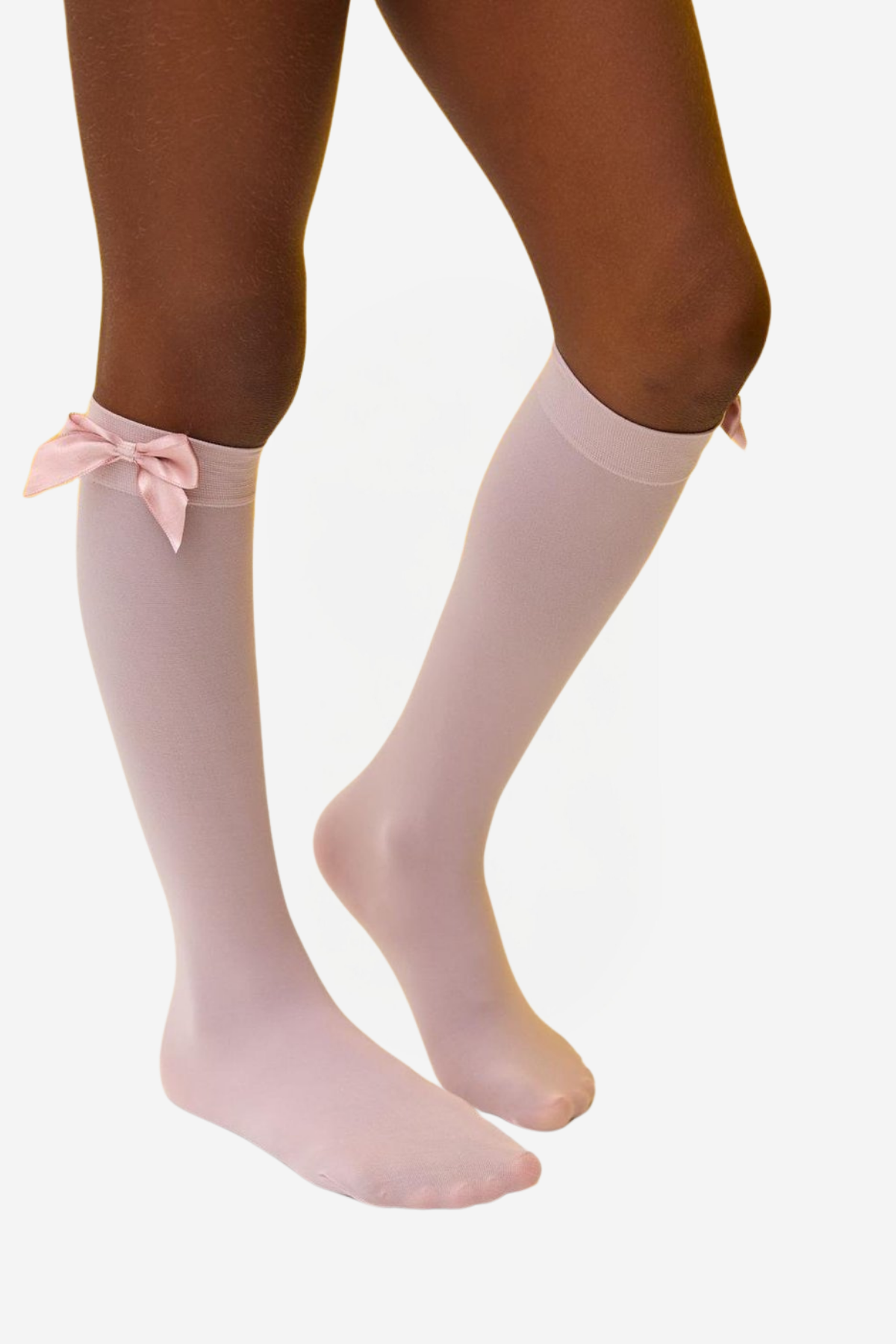 12401G2242 AKSESUARLI ÇOCUK DİZALTI ÇORAP Açık Pembe