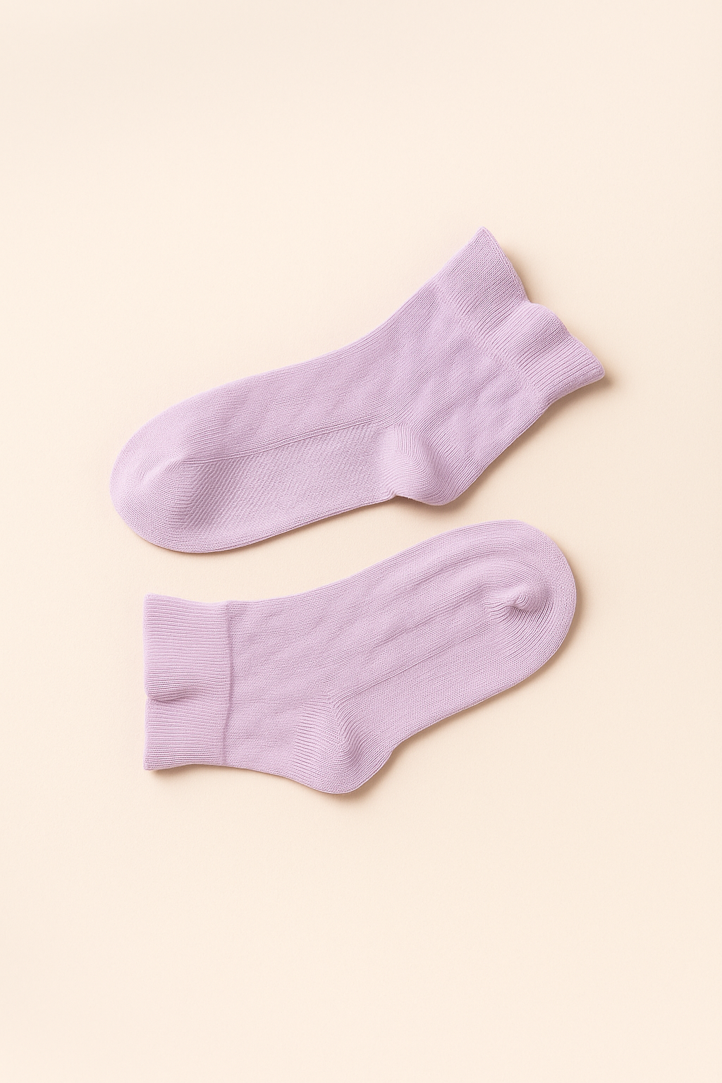 12501G1039 BİLEĞİ FIRFIRLI ÇOCUK STEP ÇORAP Mor