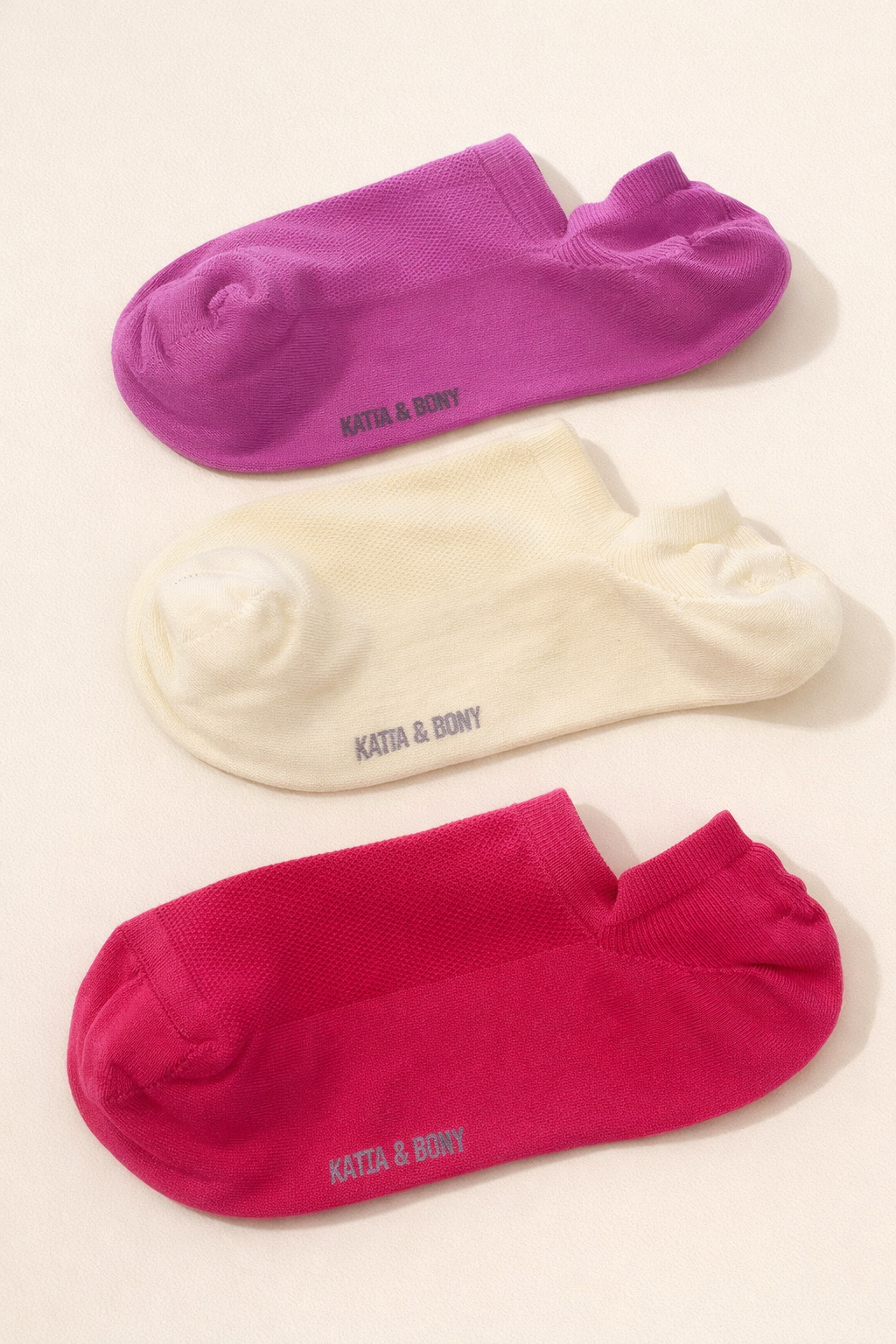 12501G1047 KARMA STEP-SOKET ÇORAP Mor Karışık