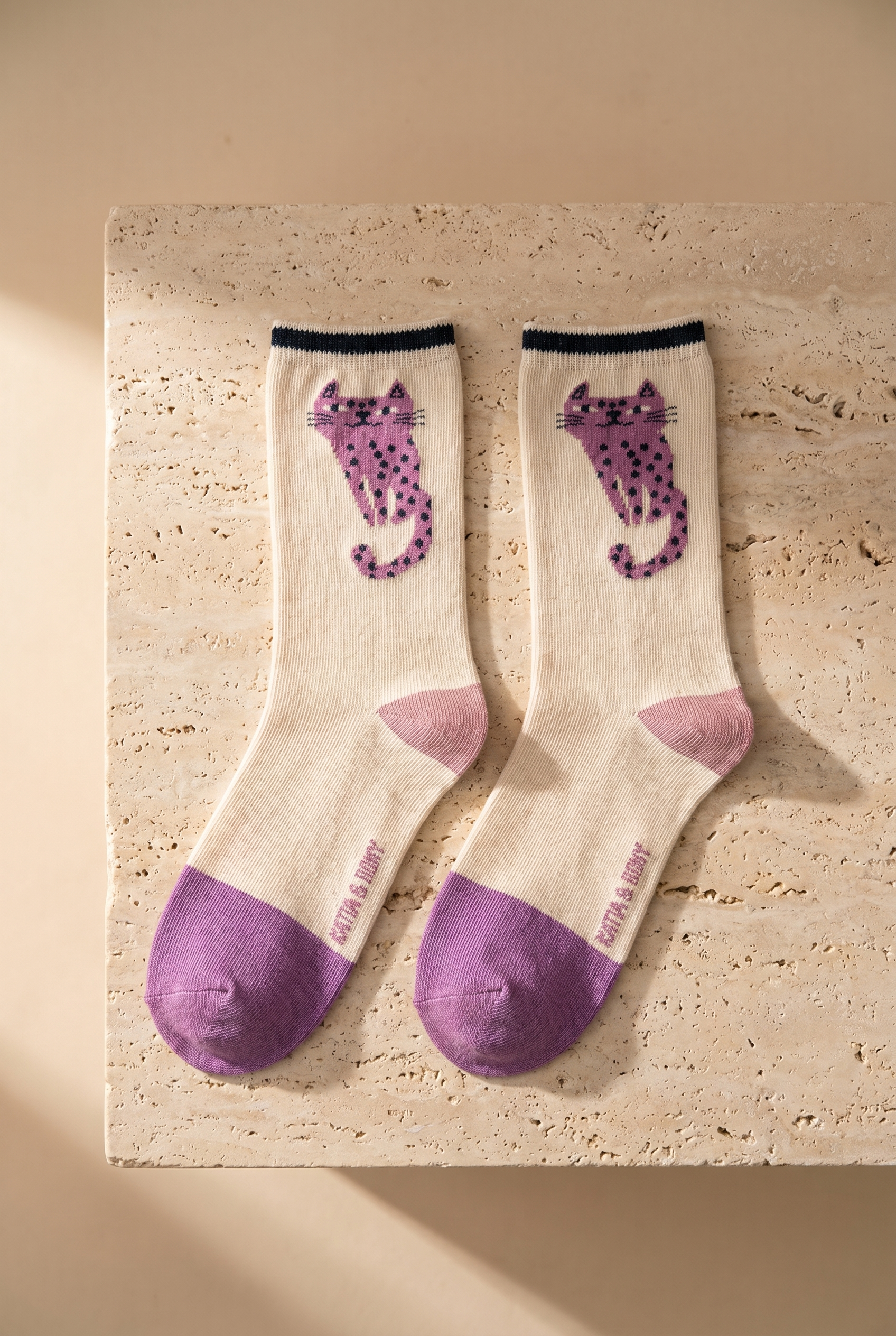 5Pck Cat Patterned Women's Socks Socks Patterned