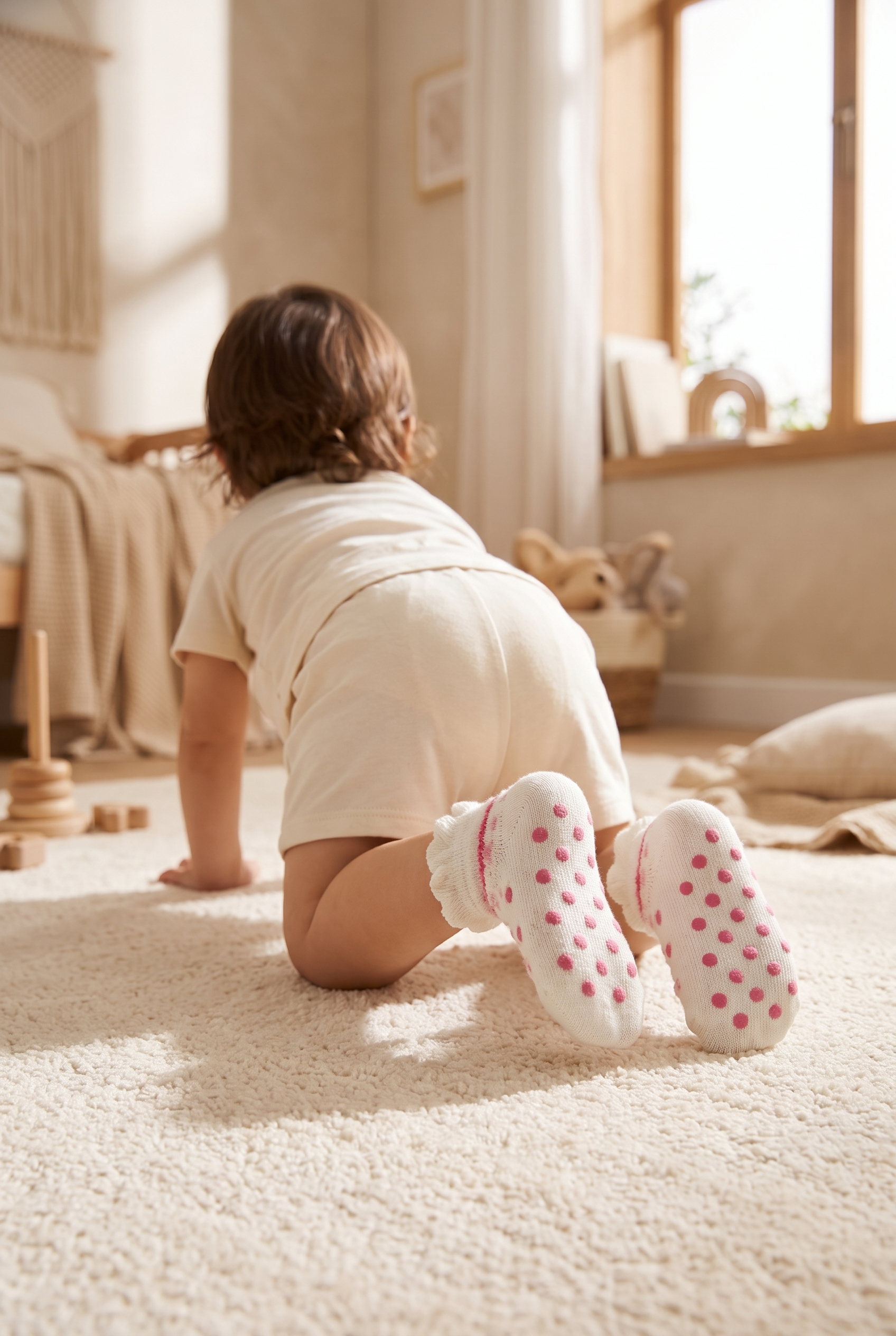 12601G1005 BEBEK STEP ÇORAP Beyaz