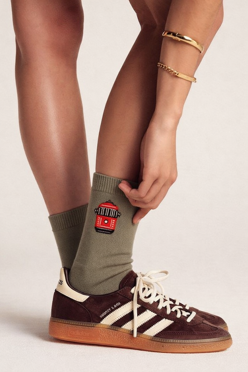 12601G4004 İSTANBUL UNISEX SOKET ÇORAP HAKİ