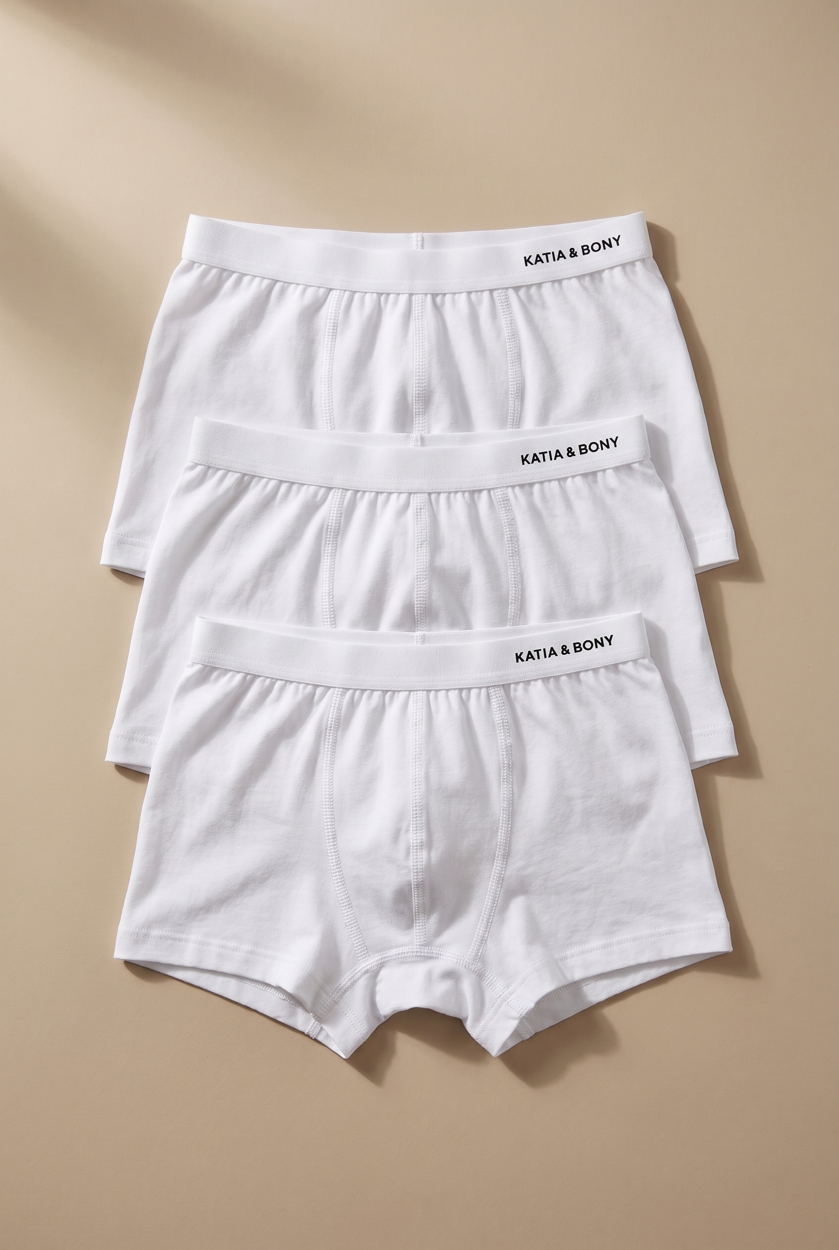 12603K3024 3PCK BASIC KUTULU ERKEK ÇOCUK BOXER Beyaz