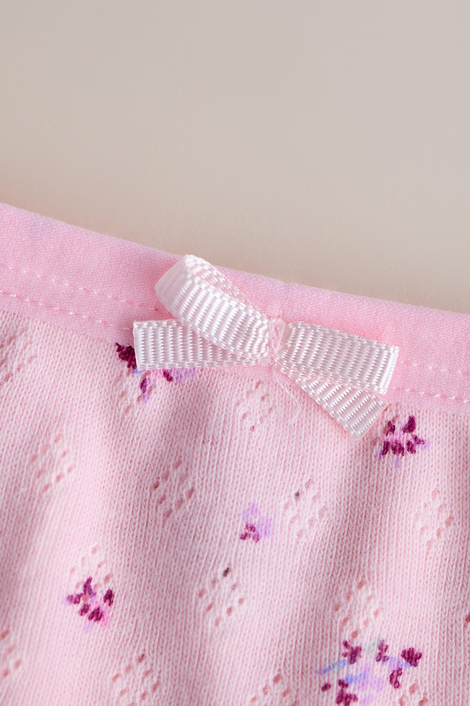 22403G4016 5PCK ÇİÇEK DESENLİ KIZ ÇOCUK SLIP ÇOK RENKLİ