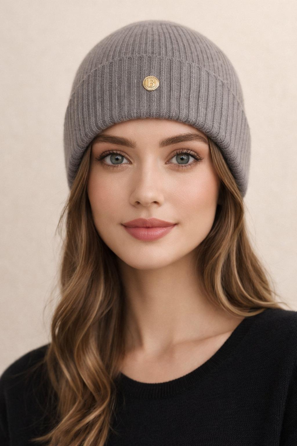 22405W1001 TRİKO KADIN BERE Antrasit