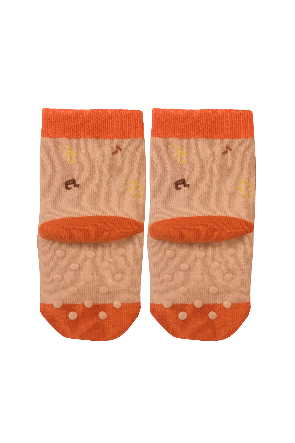 22501B1003 SİNCAPLI BEBEK SOKET ÇORAP Kahverengi